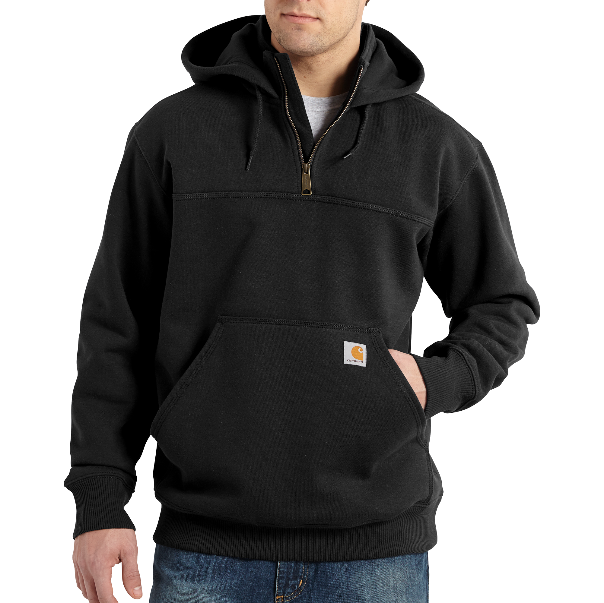 Carhartt Heavyweight Rain Defender 1/4 Zip Hoodie - Mens