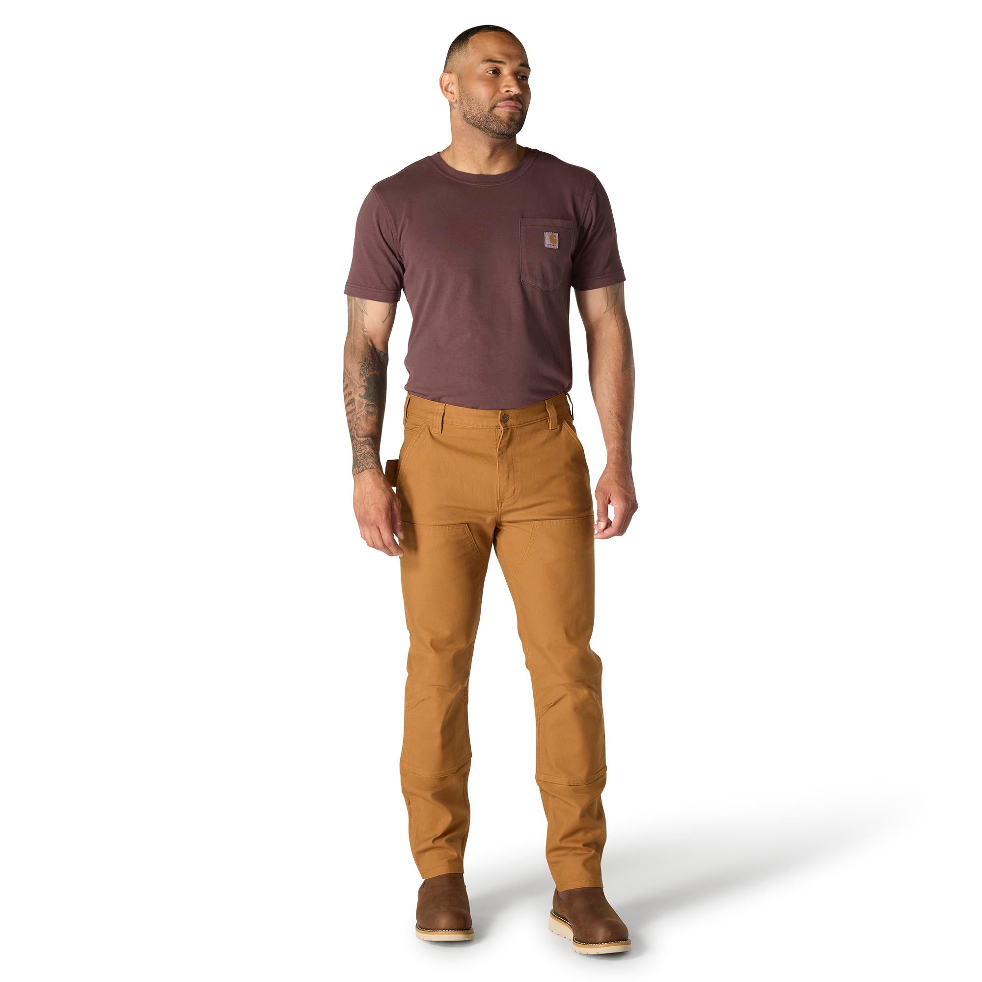 Carhartt Slim Tapered Rugged Flex™ Duck Double-Front Dungaree - Mens