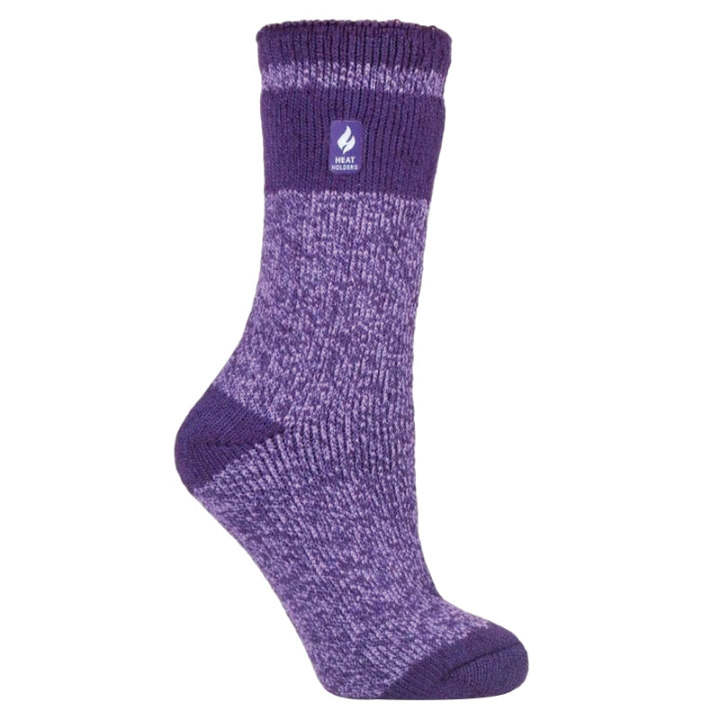 Heat Holders Snowdrop Original Block Twist Socks