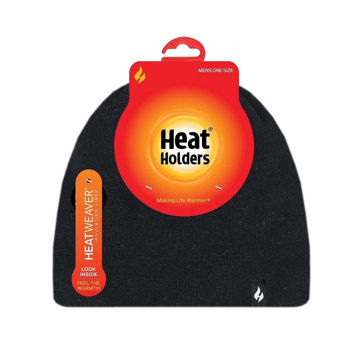 Heat Holders Men's David Flat Knit Watch Cap