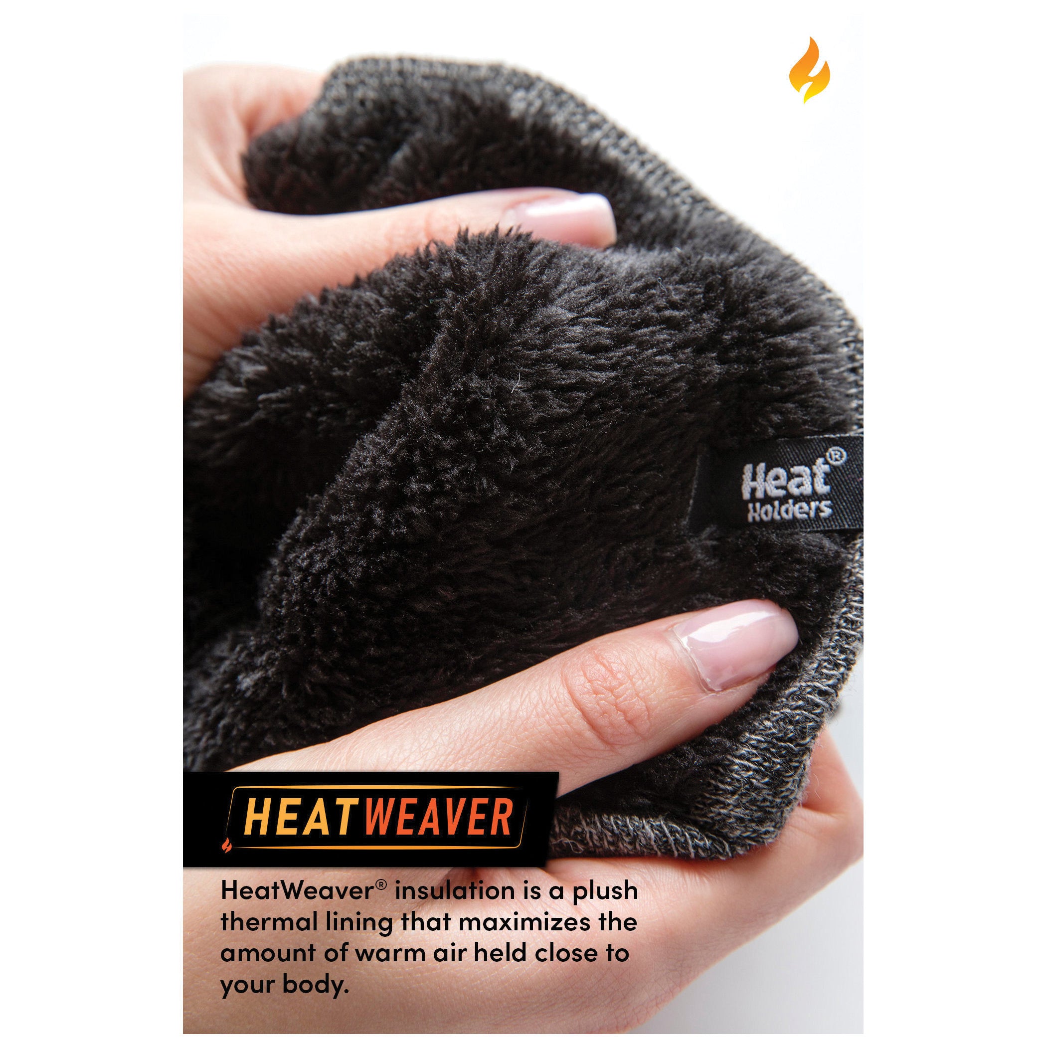 Heat Holders Men's David Flat Knit Watch Cap