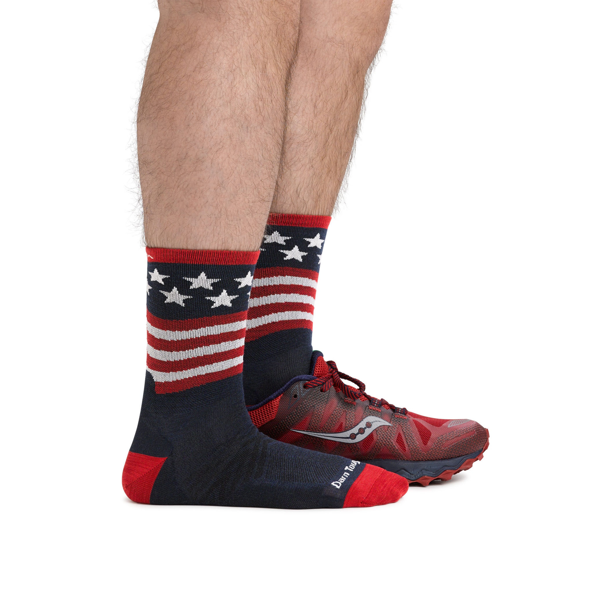 Darn Tough Patriot Micro Crew Ultra-Lightweight Running Sock - Mens