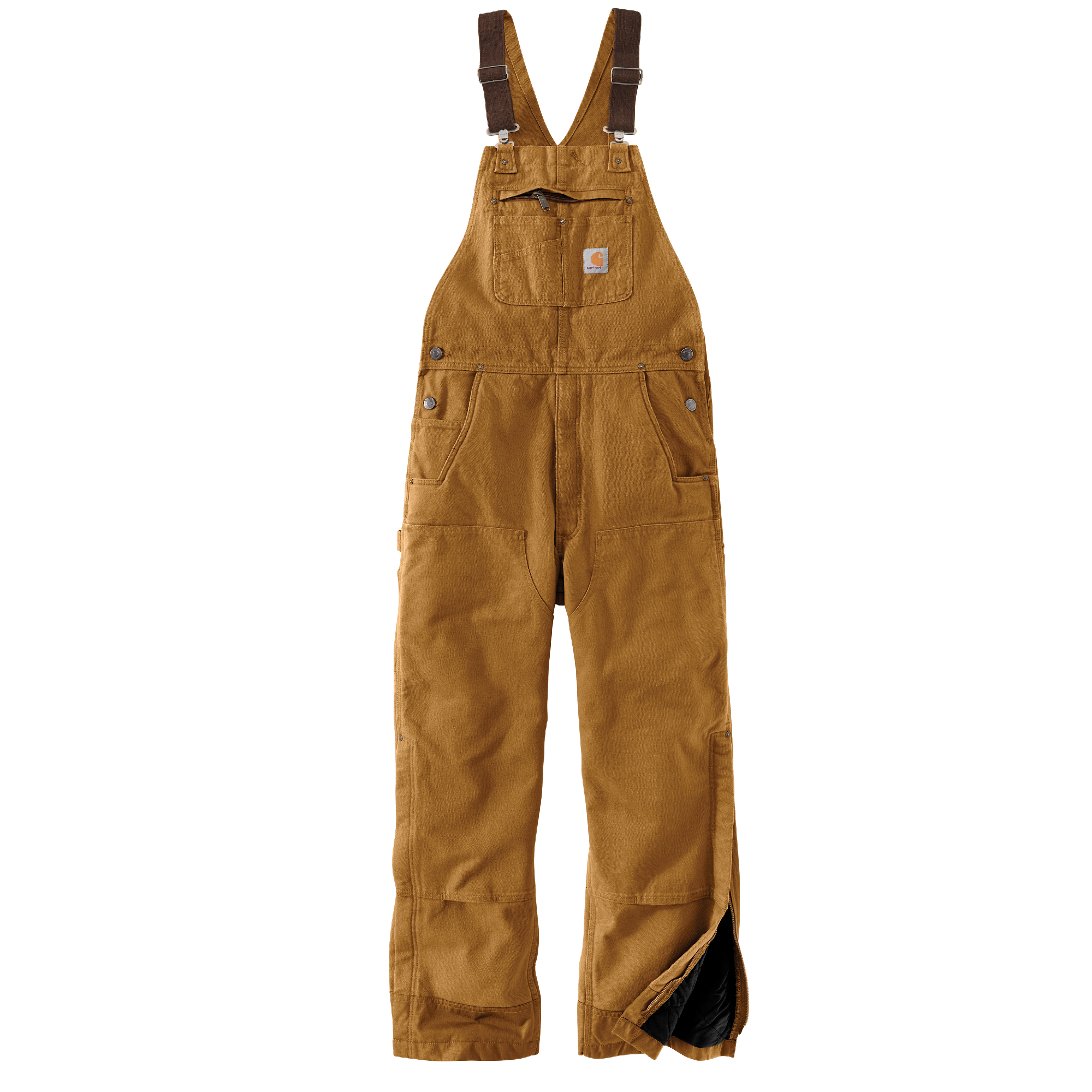 Carhartt Duck Bib Insulated Overalls - Regular - Mens