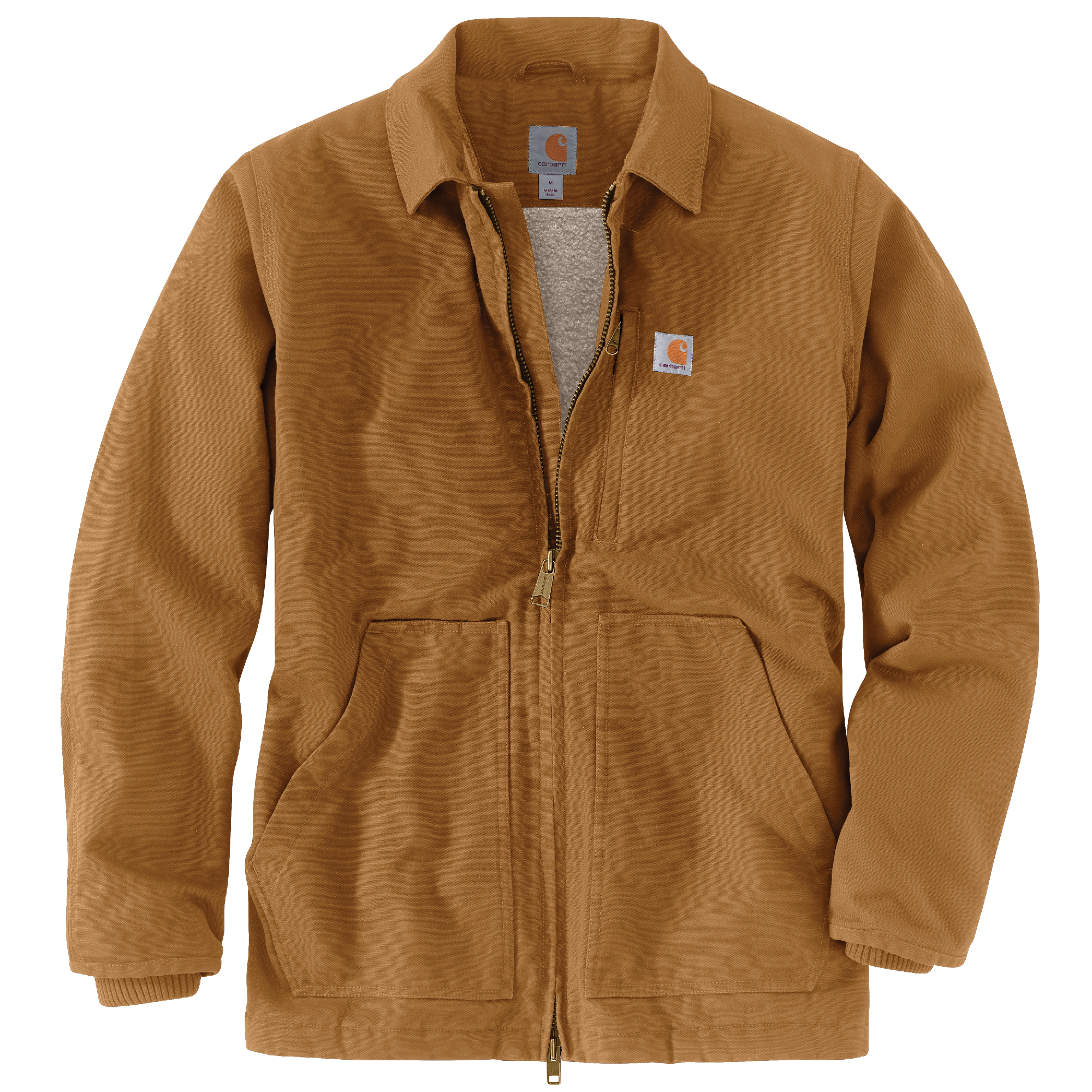 Carhartt Duck Washed Duck Sherpa Lined Coat - Mens