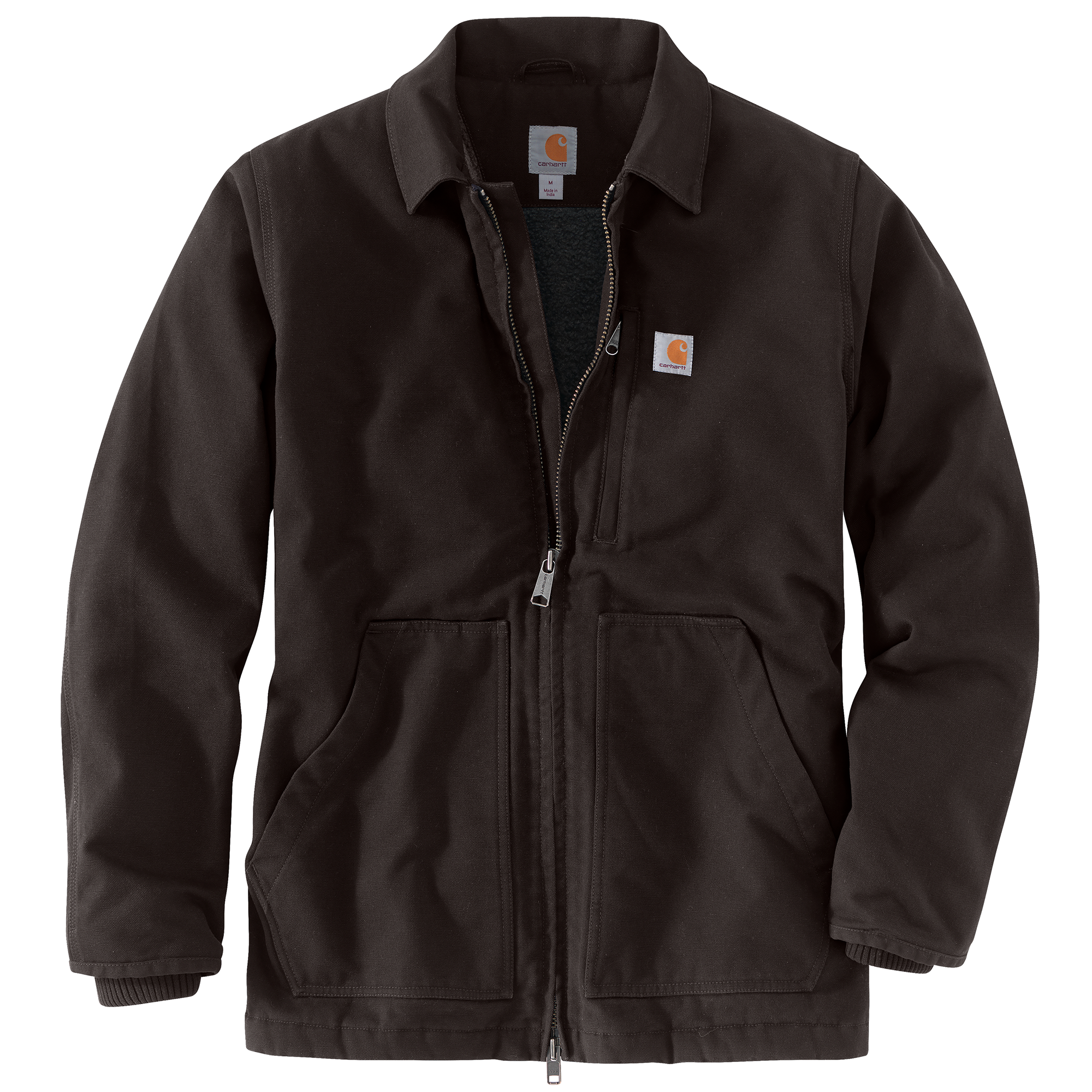 Carhartt Duck Washed Duck Sherpa Lined Coat - Mens