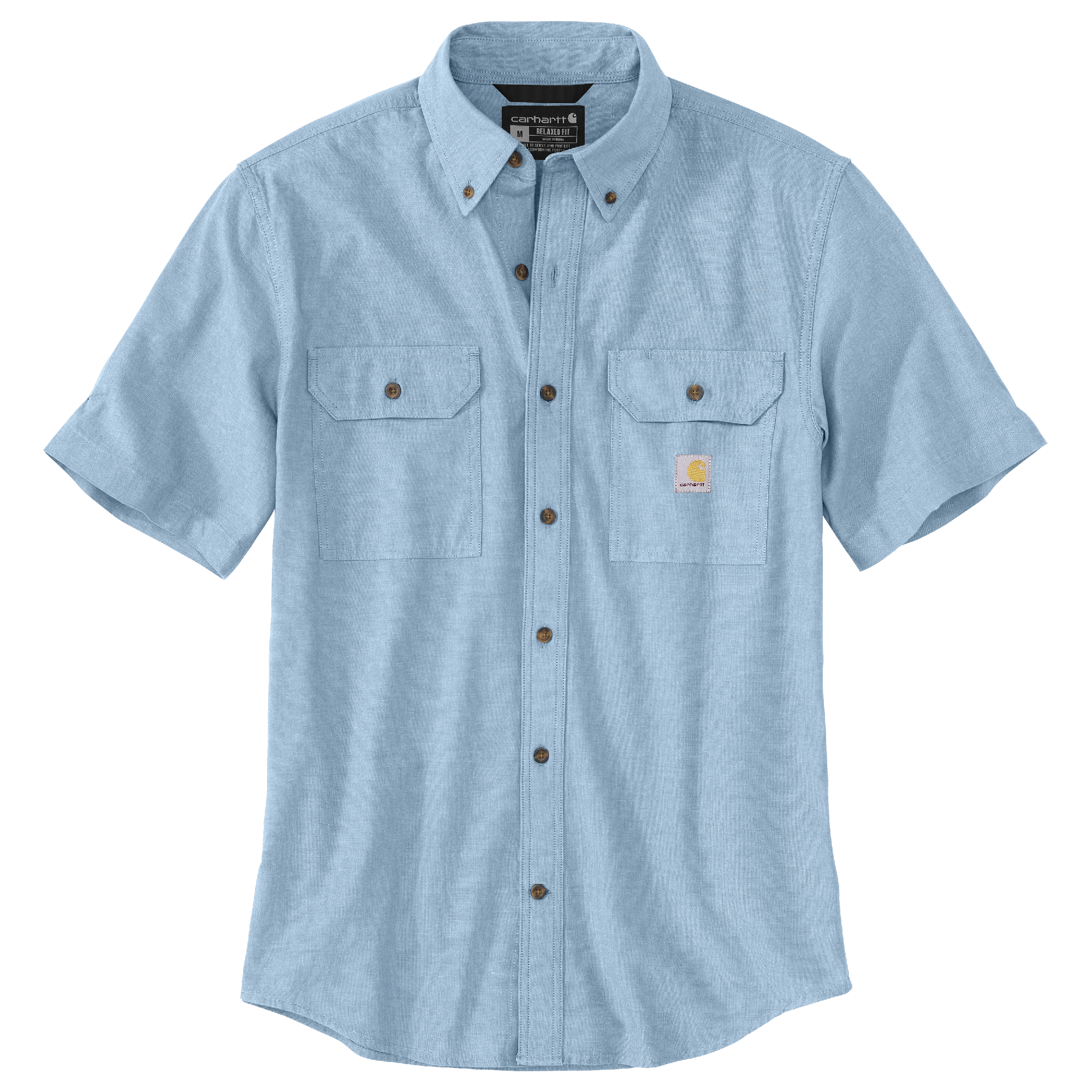 Carhartt Midweight Chambray Short Sleeve - Mens