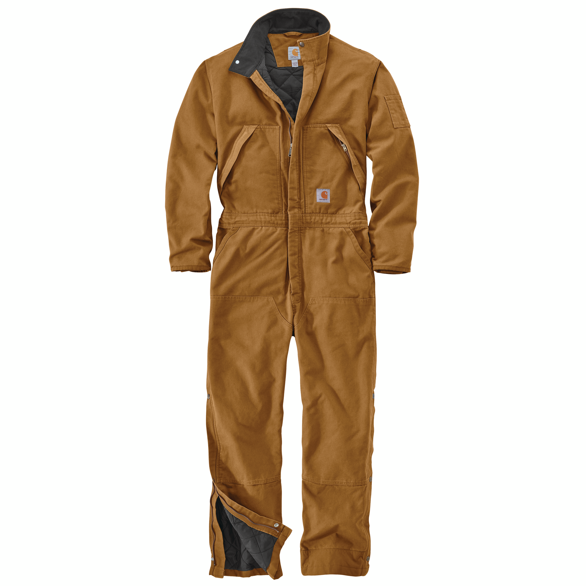 Carhartt Washed Duck Insulated Coveralls - Regular - Mens Carhartt Washed Duck Insulated Coveralls - Regular - Mens