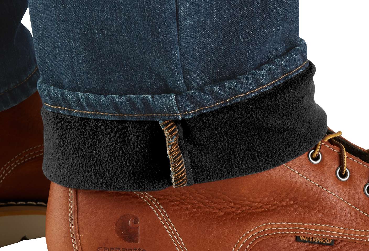 Carhartt Rugged Flex Relaxed Fit 5-Pocket Fleece Lined Pants - Mens