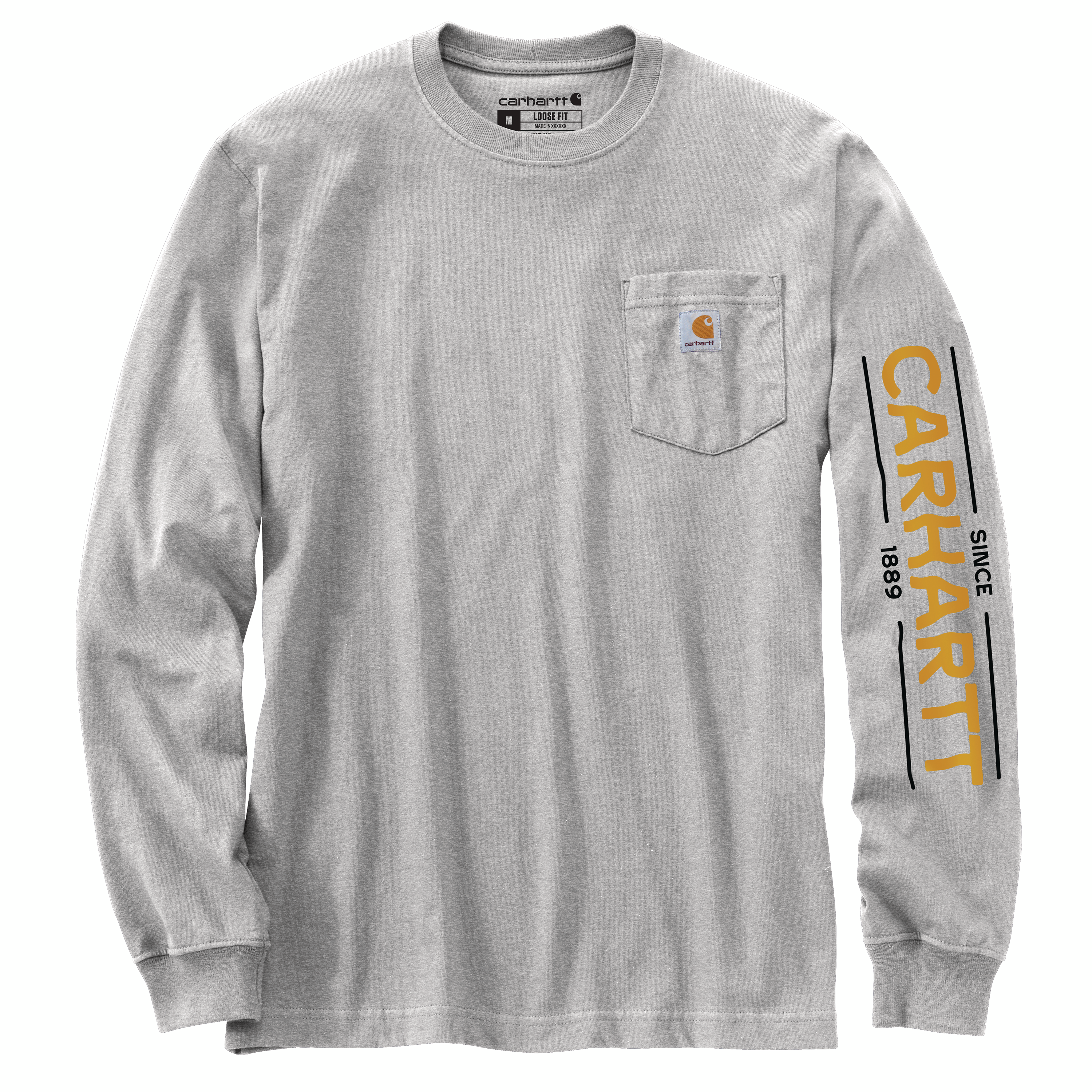 Carhartt Heavyweight Fish Graphic Long Sleeve - Mens