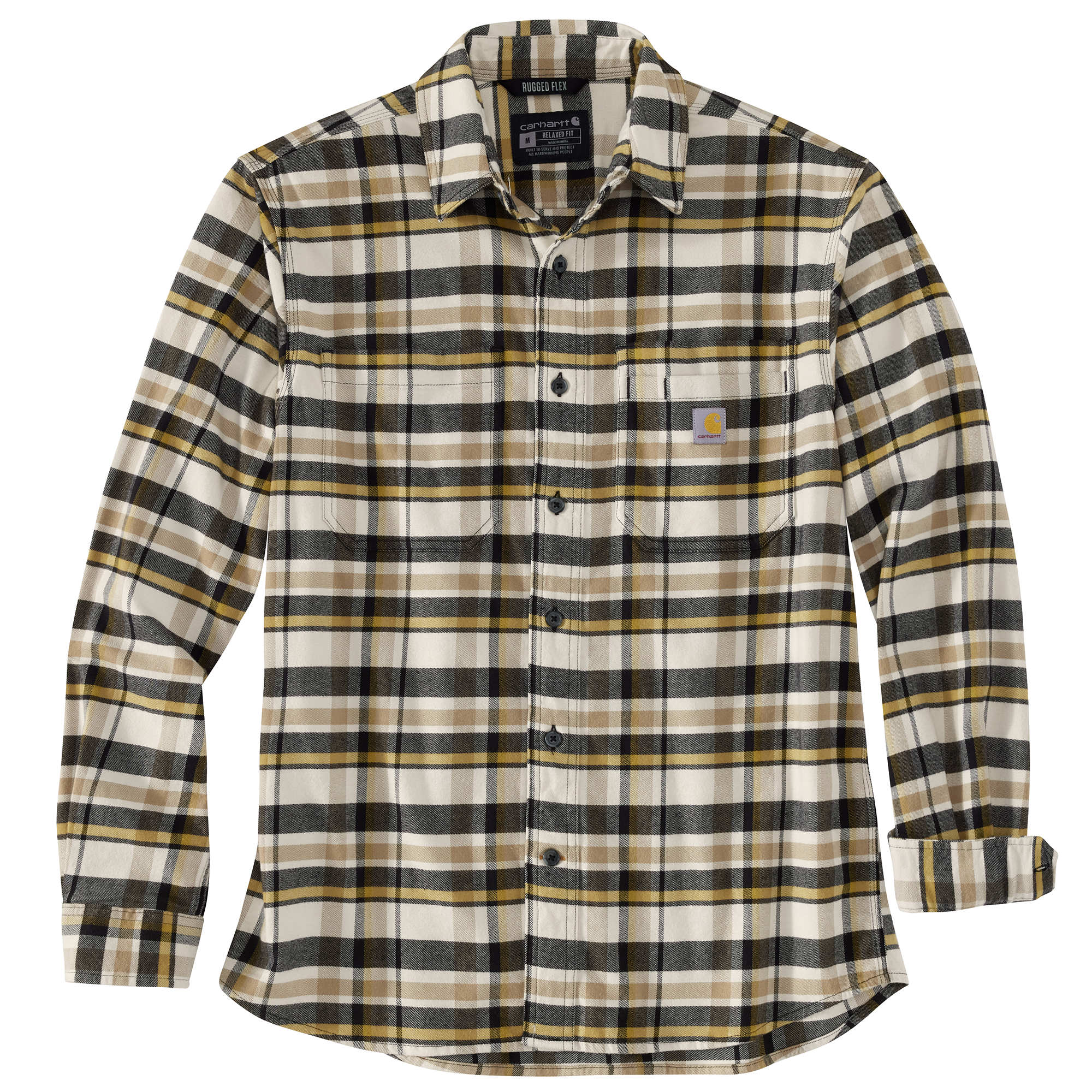 Carhartt Midweight Rugged Flex Flannel Long Sleeve - Tall - Mens