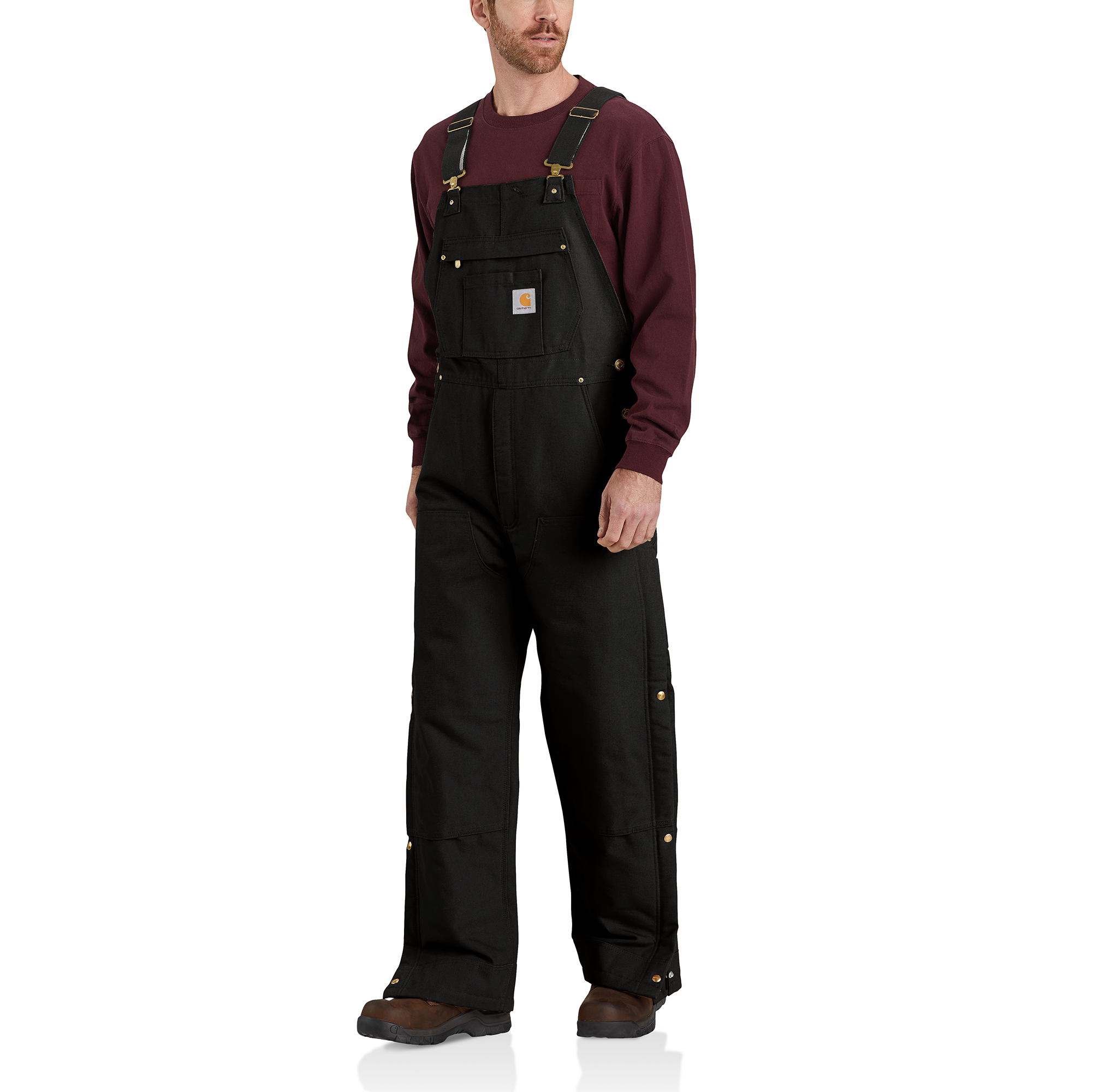 Carhartt Loose Fit Firm Duck Insulated Overall - Regular - Mens