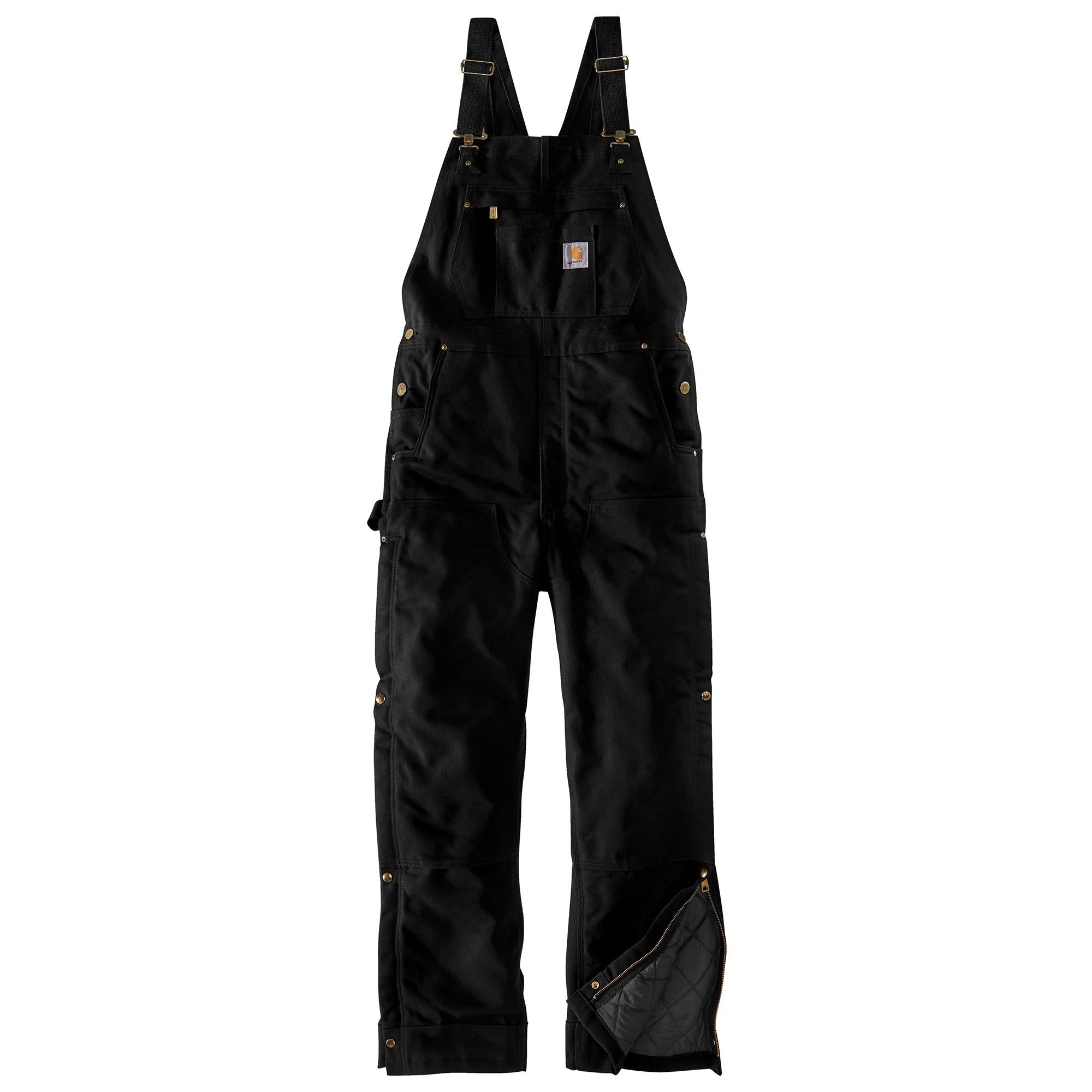 Carhartt Duck Insulated Bib Overall - Short - Mens