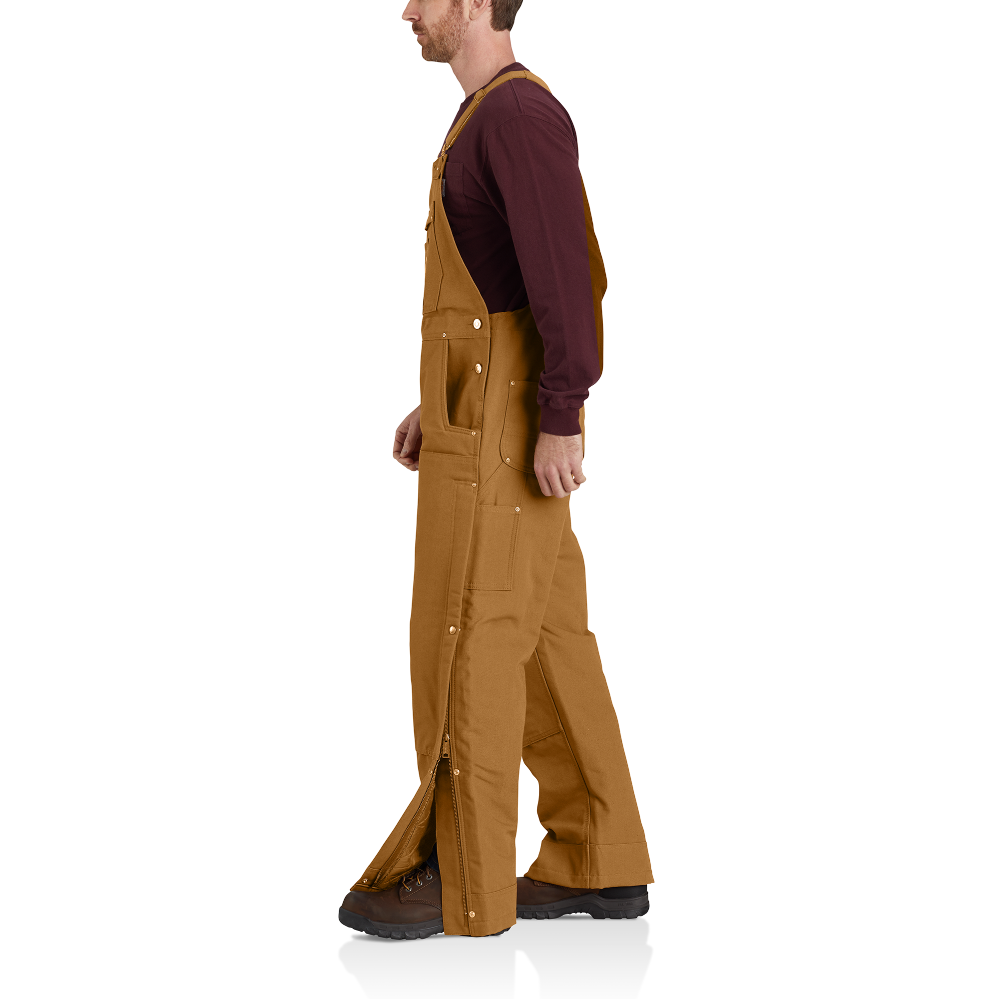 Carhartt Loose Fit Firm Duck Insulated Overall  - Tall - Mens