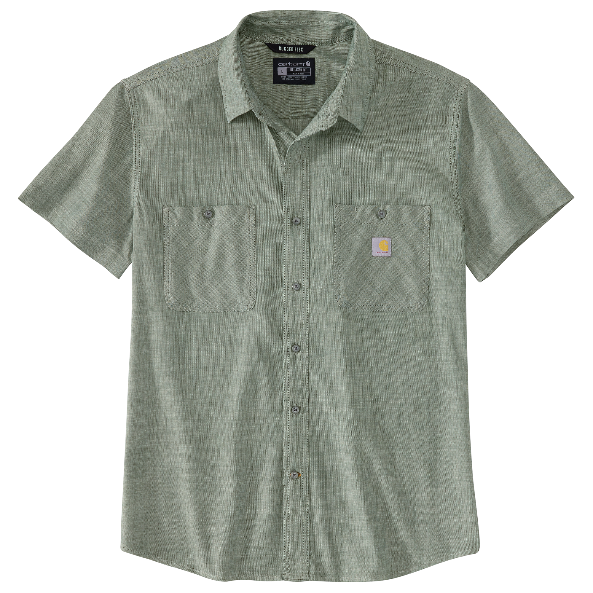 Carhartt Rugged Flex Lightweight Plaid Shirt - Tall - Mens