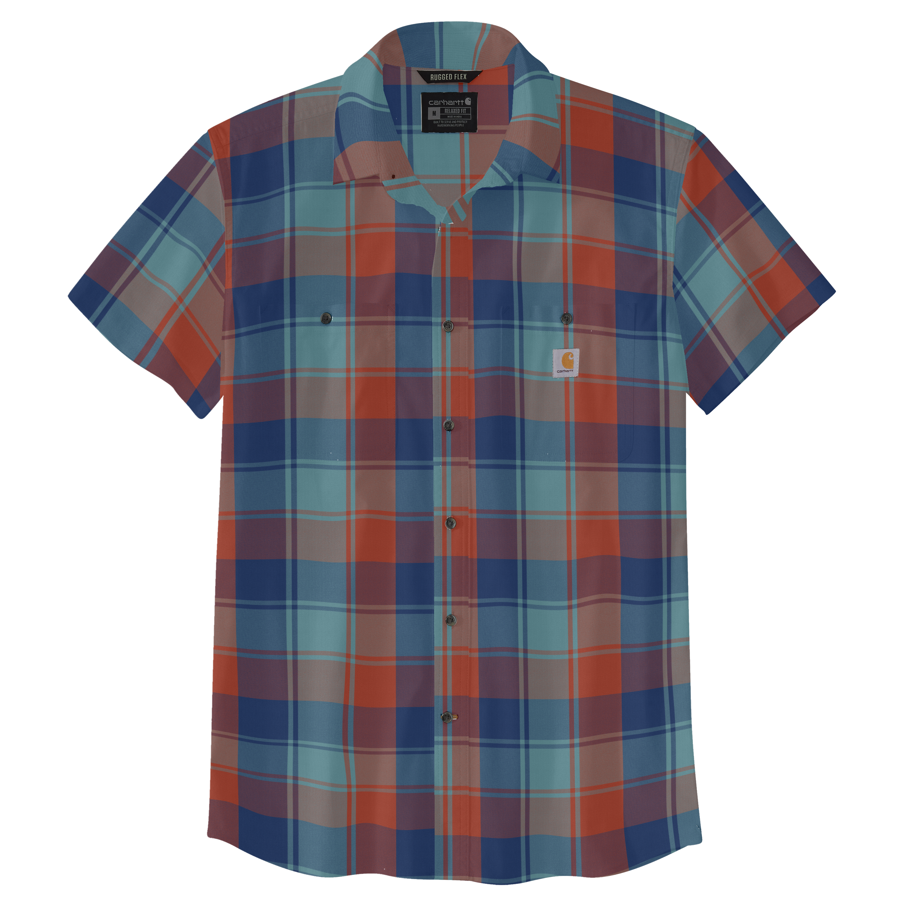 Carhartt Rugged Flex Lightweight Plaid Shirt - Tall - Mens