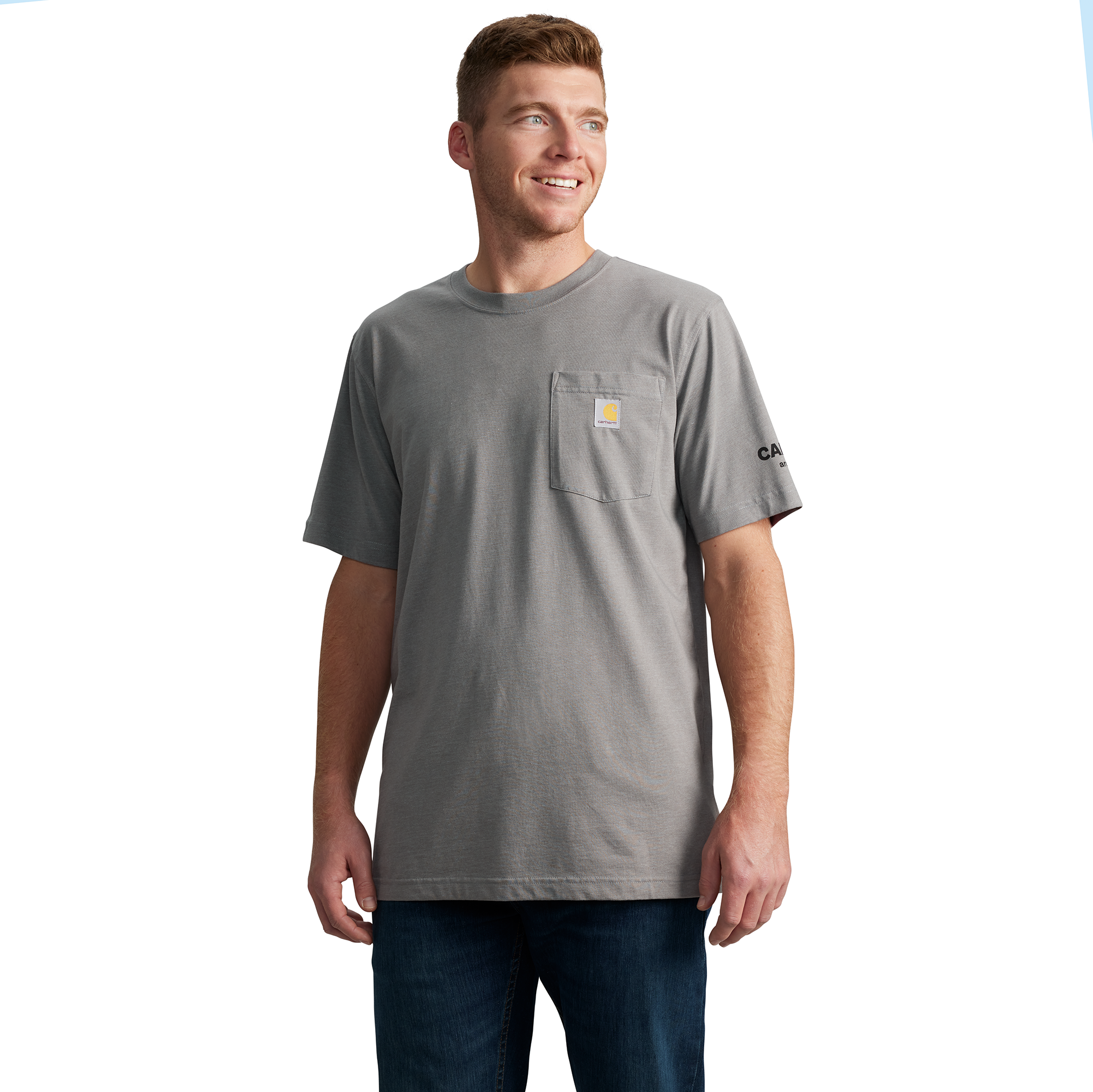 Carhartt Lightweight Pocket Car Graphic T-Shirt- Mens
