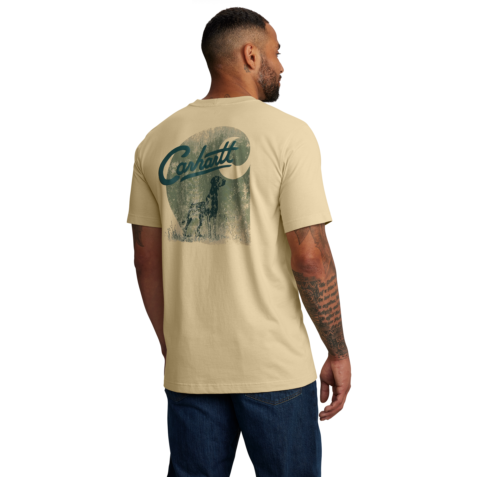 Carhartt Lightweight Pocket Dog Graphic T-Shirt- Mens