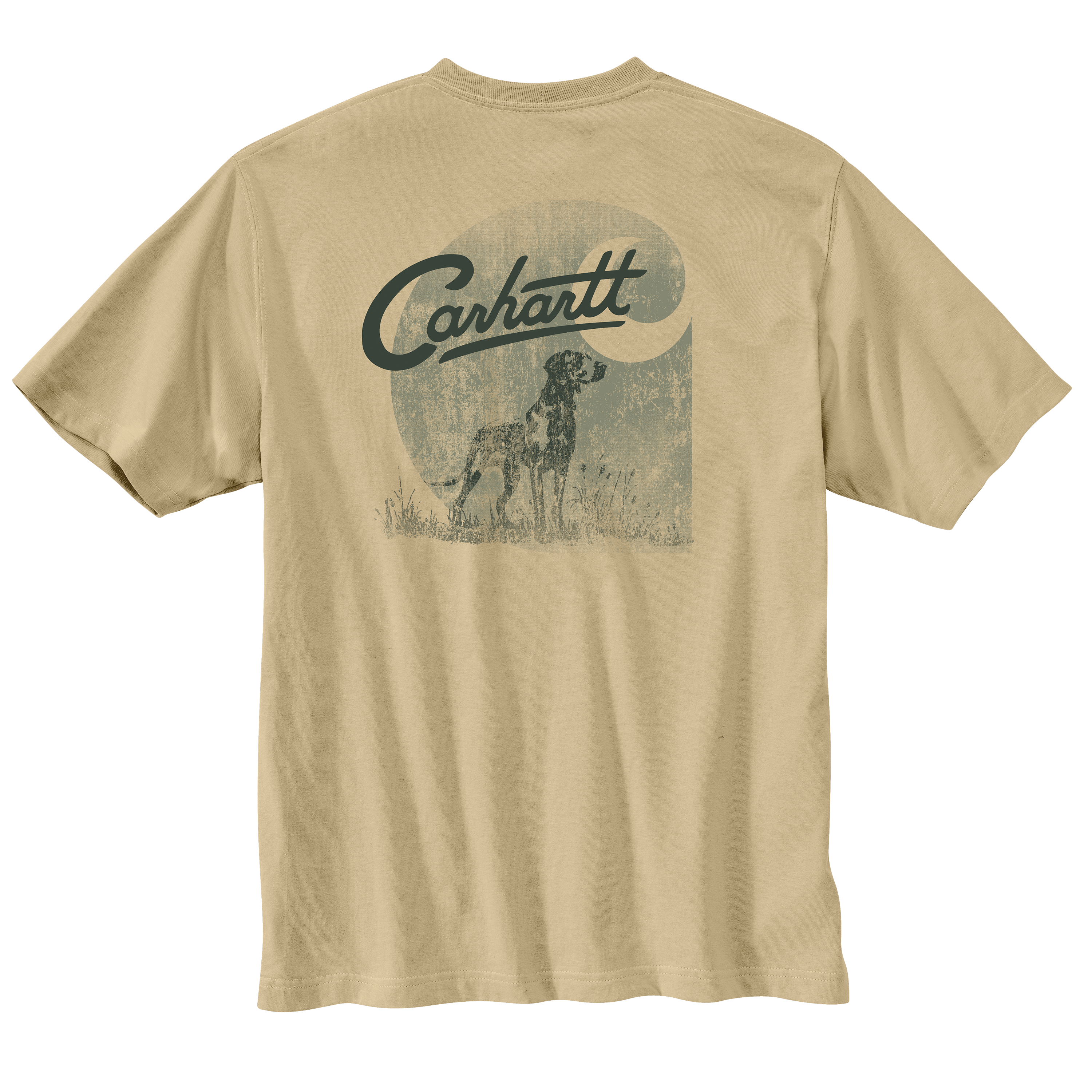 Carhartt Lightweight Pocket Dog Graphic T-Shirt- Tall - Mens