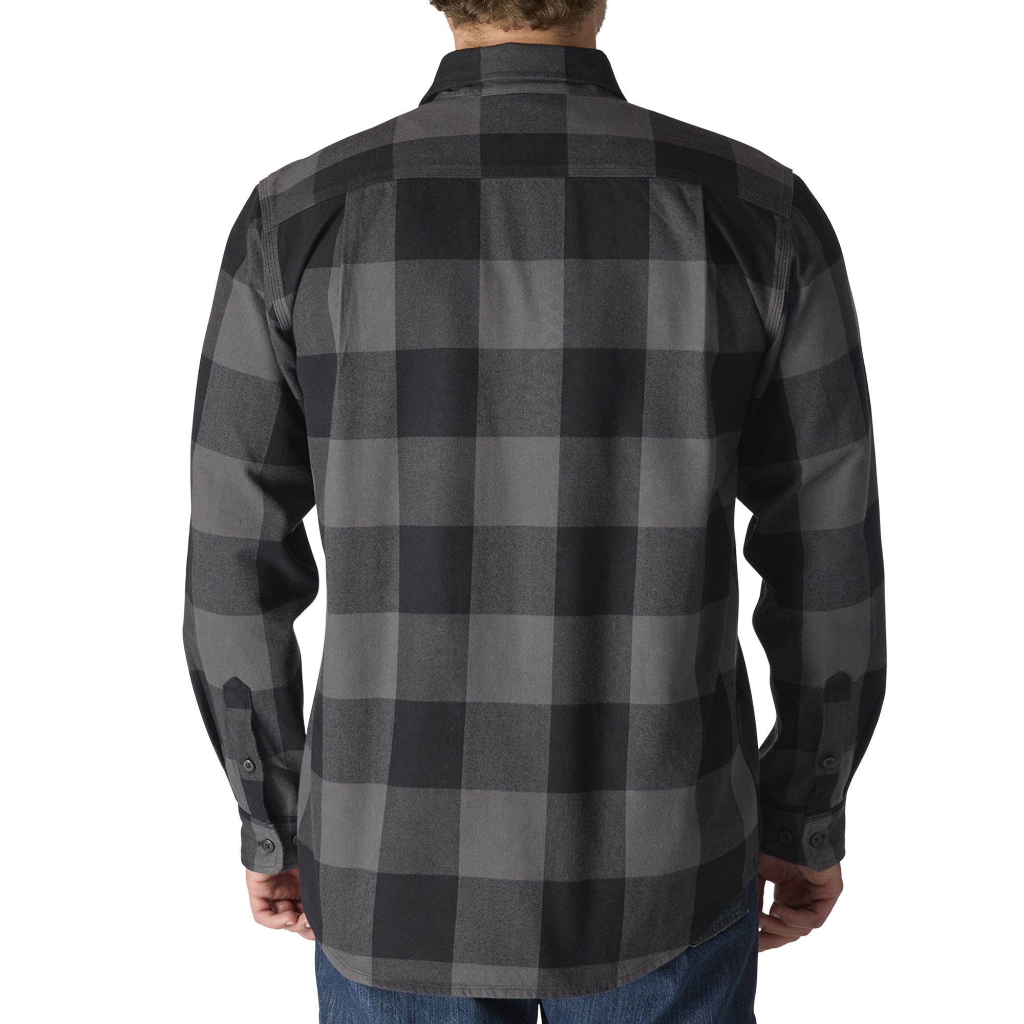 Carhartt Heavyweight Flannel Long-Sleeve Plaid Shirt - Tall - Mens