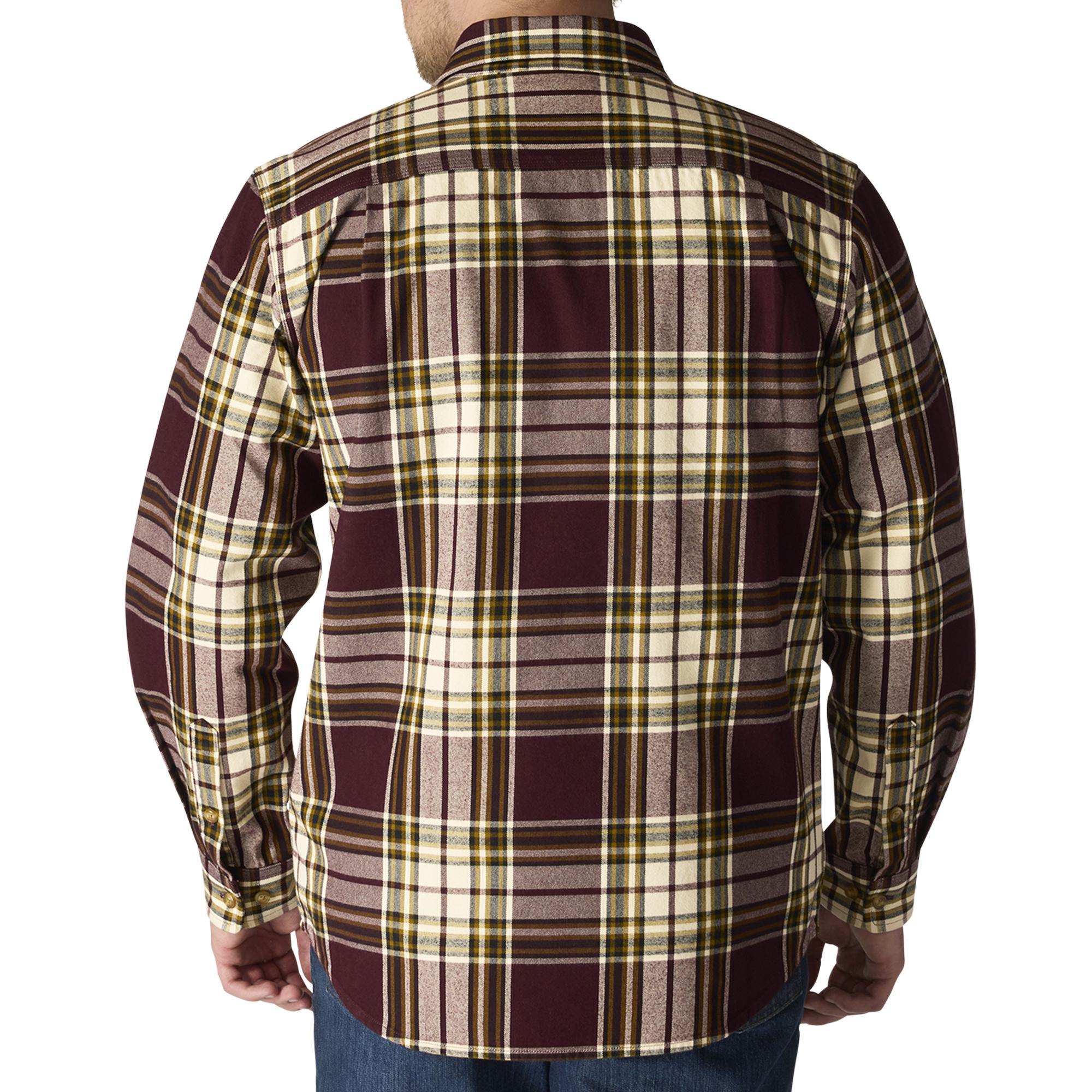 Carhartt Heavyweight Flannel Long-Sleeve Plaid Shirt - Tall - Mens