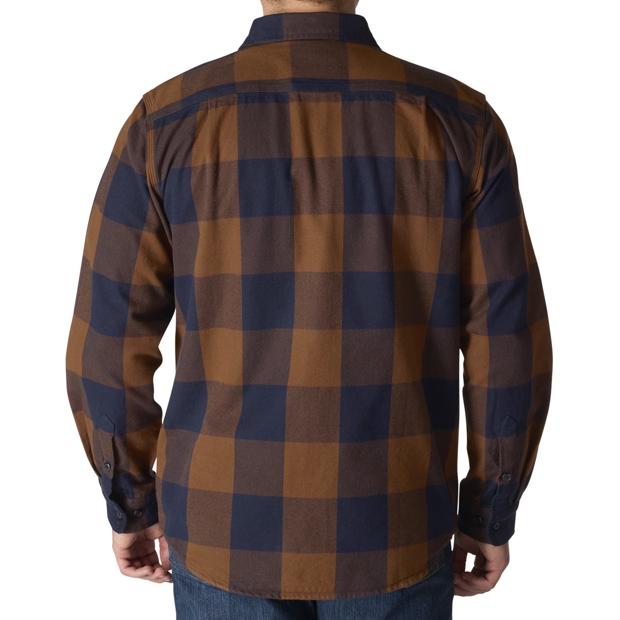 Carhartt Heavyweight Flannel Long-Sleeve Plaid Shirt - Tall - Mens