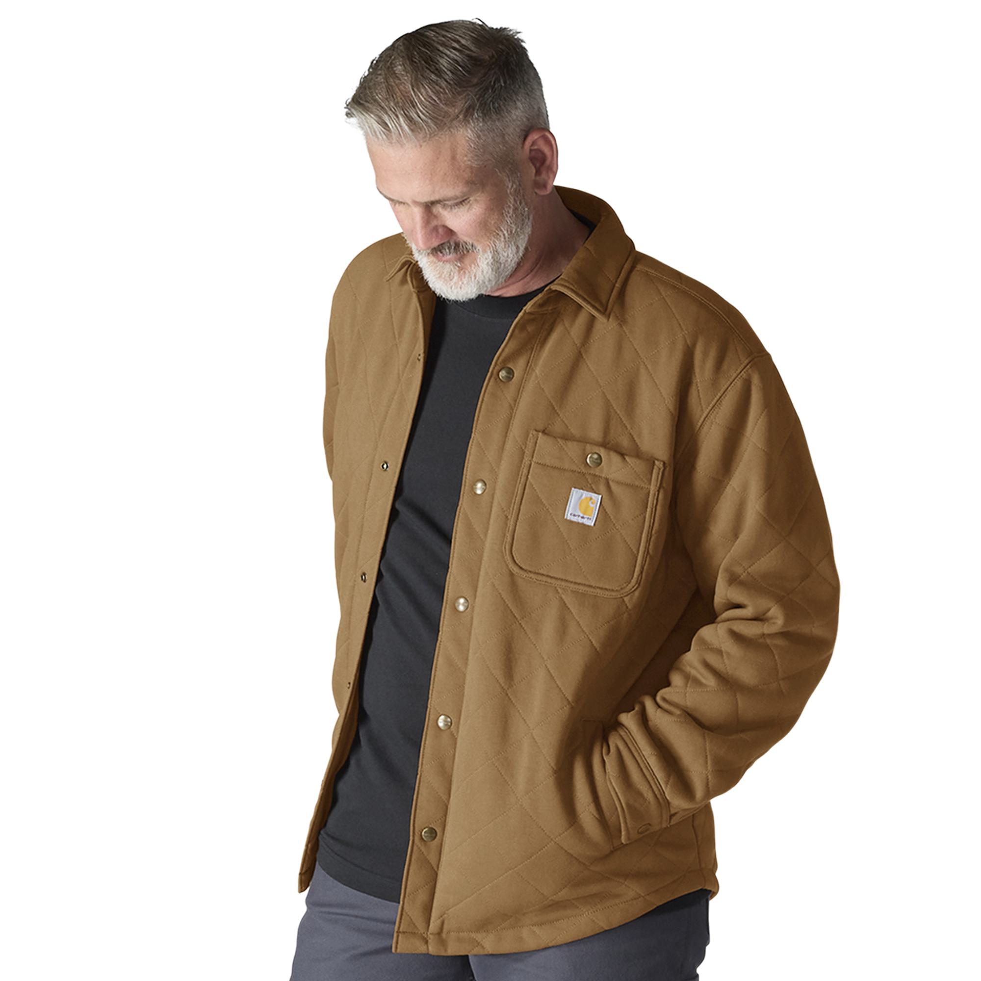 Carhartt Rain Defender® Heavyweight Quilted Shirt Jac - Mens