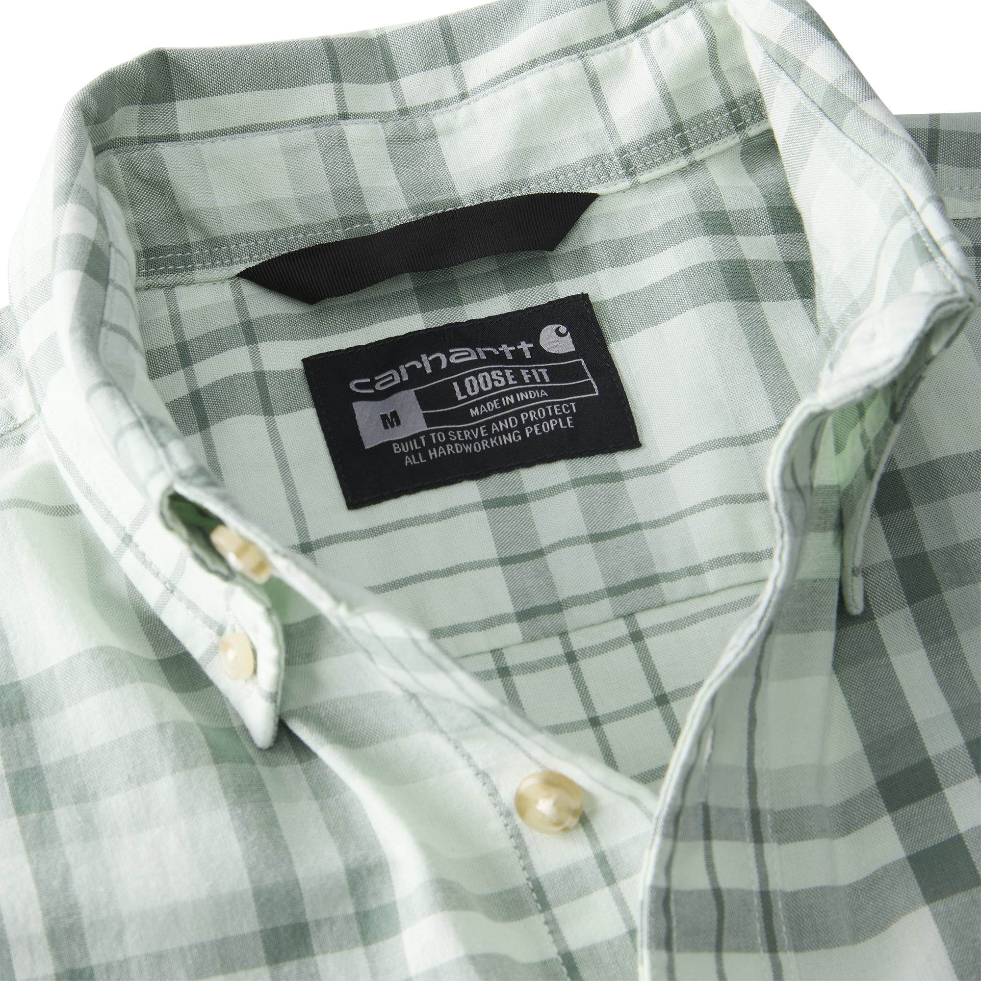 Carhartt Fort Loose Short Sleeve Plaid Shirt - Mens