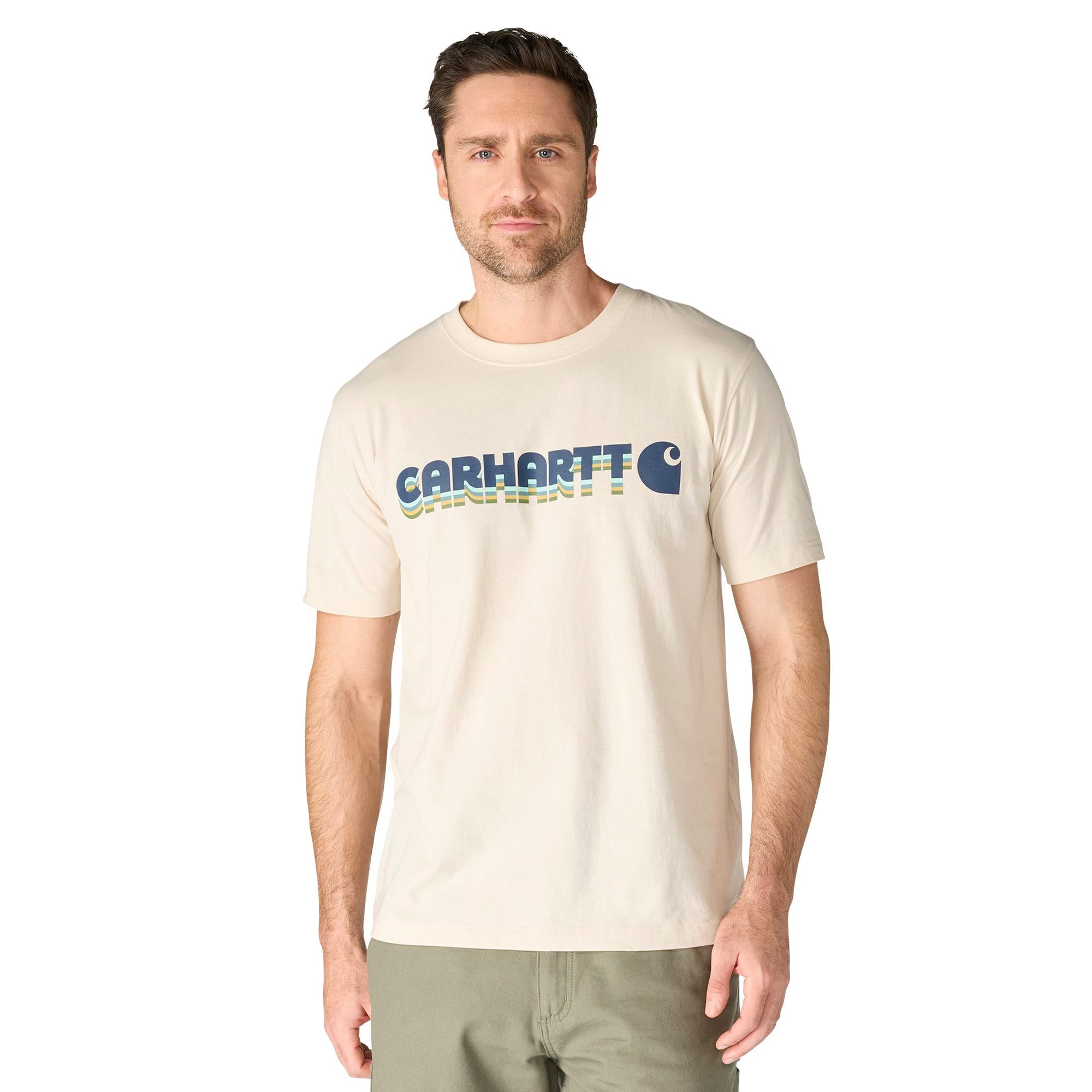 Carhartt Irvine Layered Logo T-Shirt - Mens