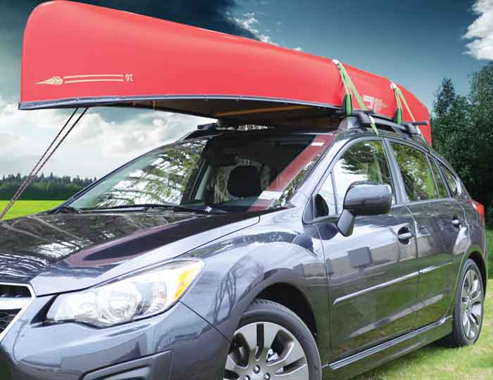 Malone BigFoot Pro Canoe Carrier with Tie-Downs