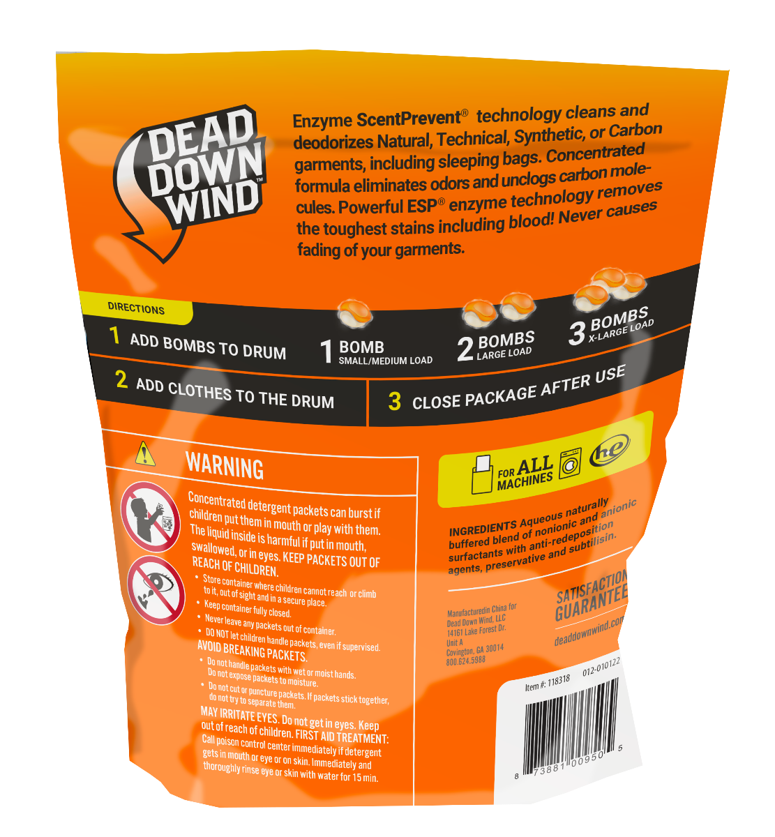 Dead Down Wind Laundry Bombs