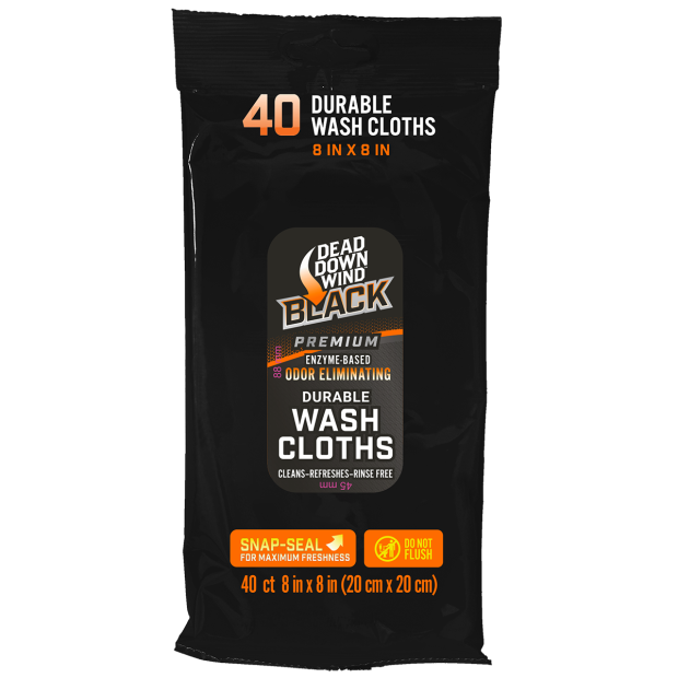 Dead Down Wind Premium Wash Cloths - 40 Count