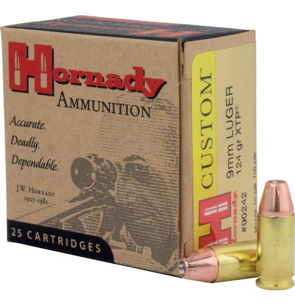 Hornady Custom XTP 9Mm / 124Gr