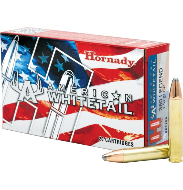 Hornady 350 Legend 170 Gr Sp