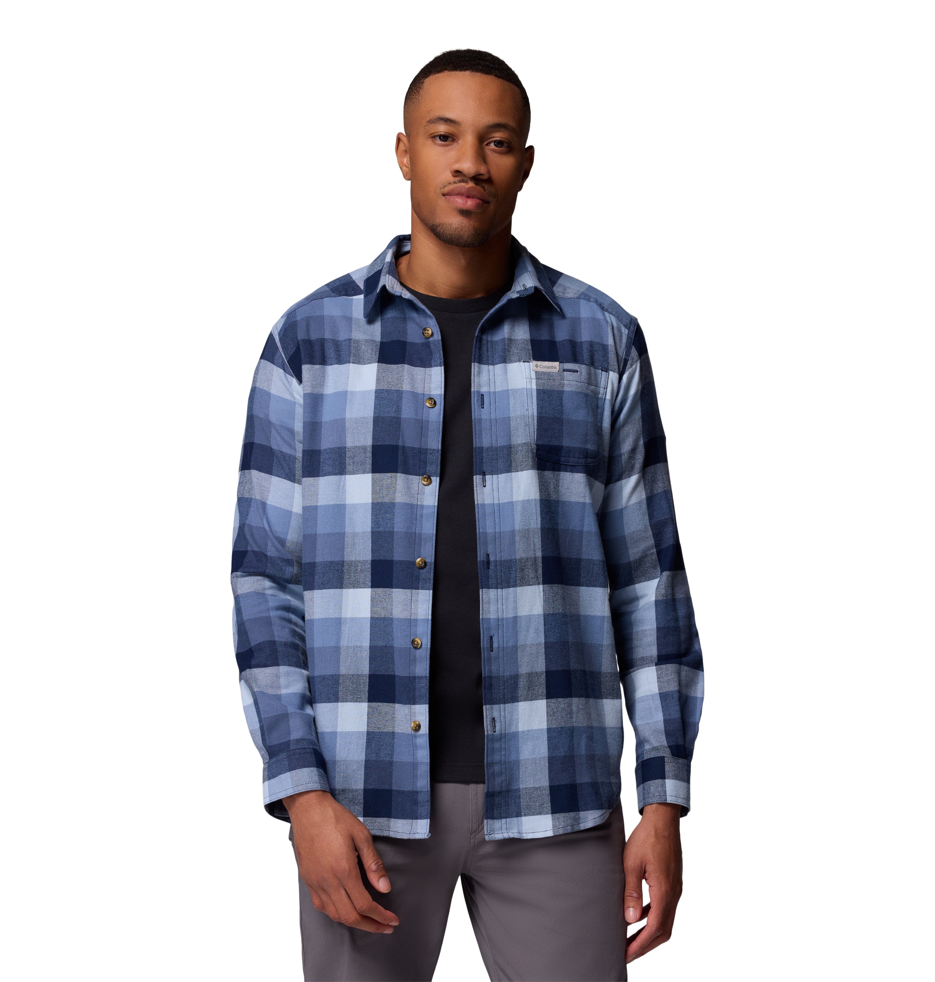 Columbia Cornell Woods Flannel Long Sleeve - Mens