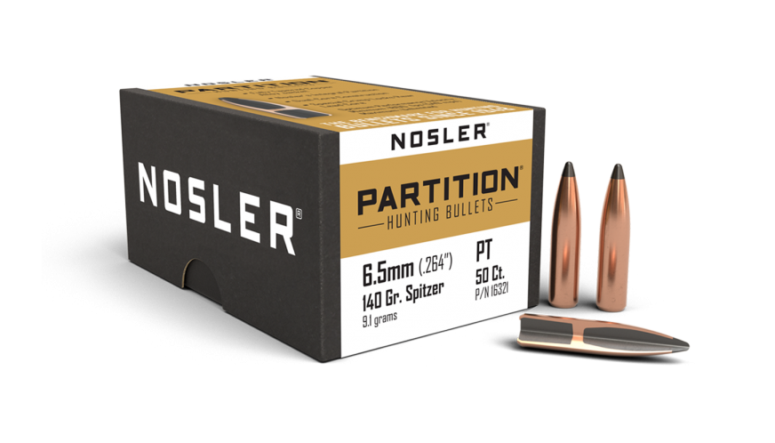 Nosler Partition 6.5mm / 140Gr