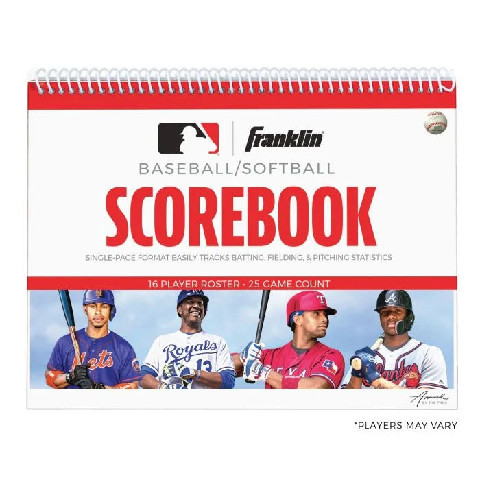 Franklin MLB Baseball & Softball Scorebook