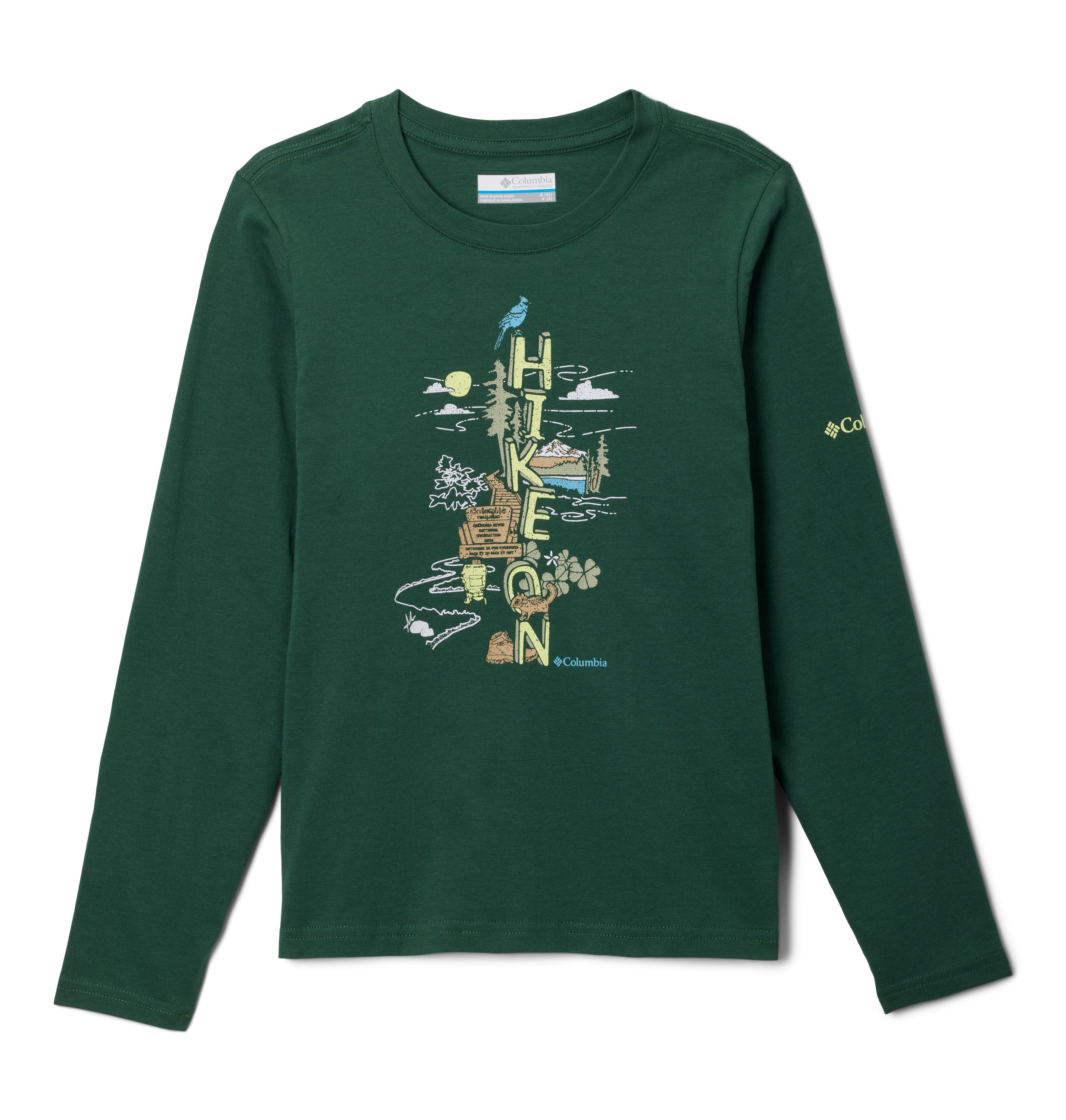 Columbia Dobson Pass™ Long Sleeve Graphic T-Shirt - Boys