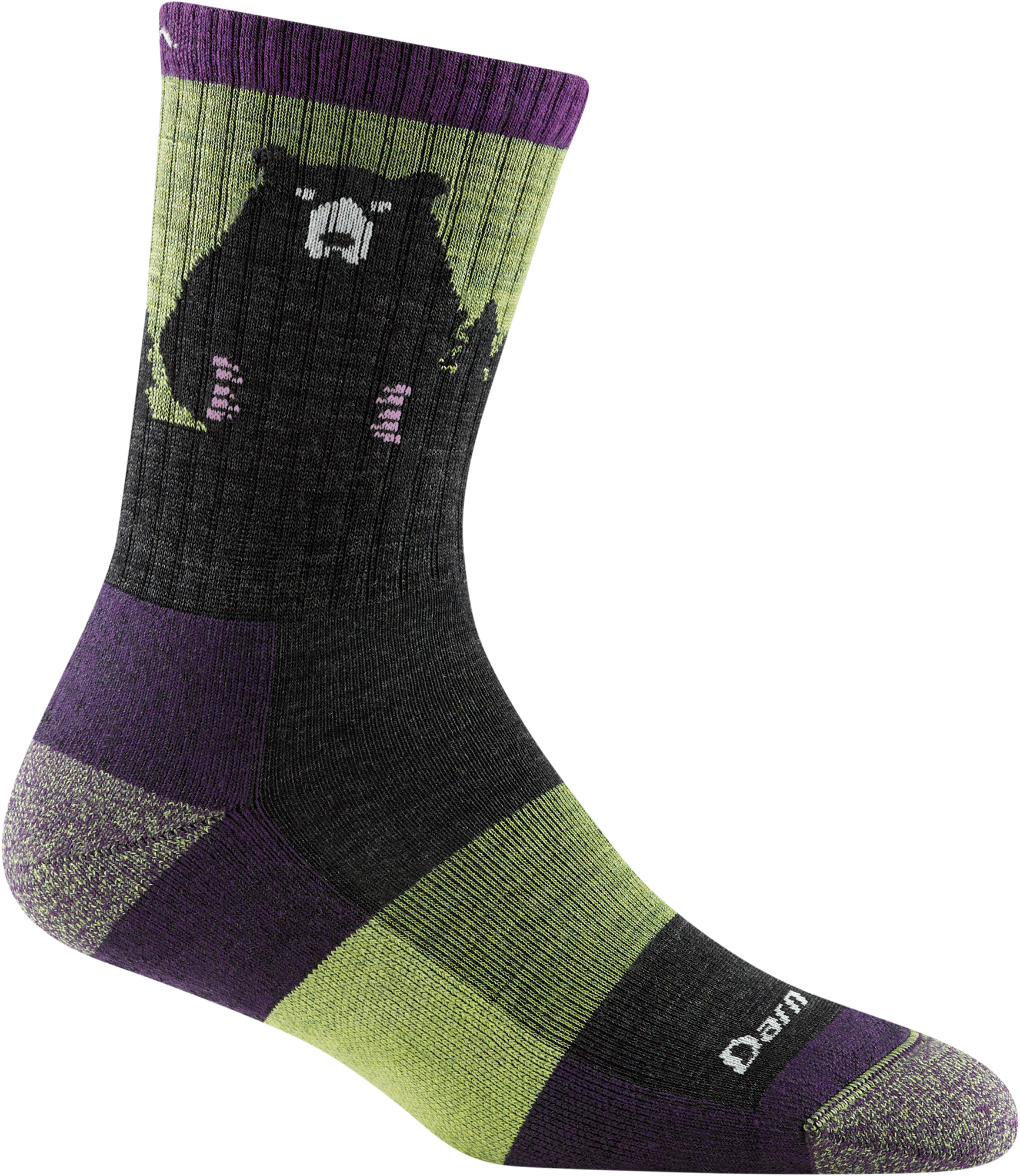 Darn Tough Bear Town Micro Crew Lightweight Socks - Womens