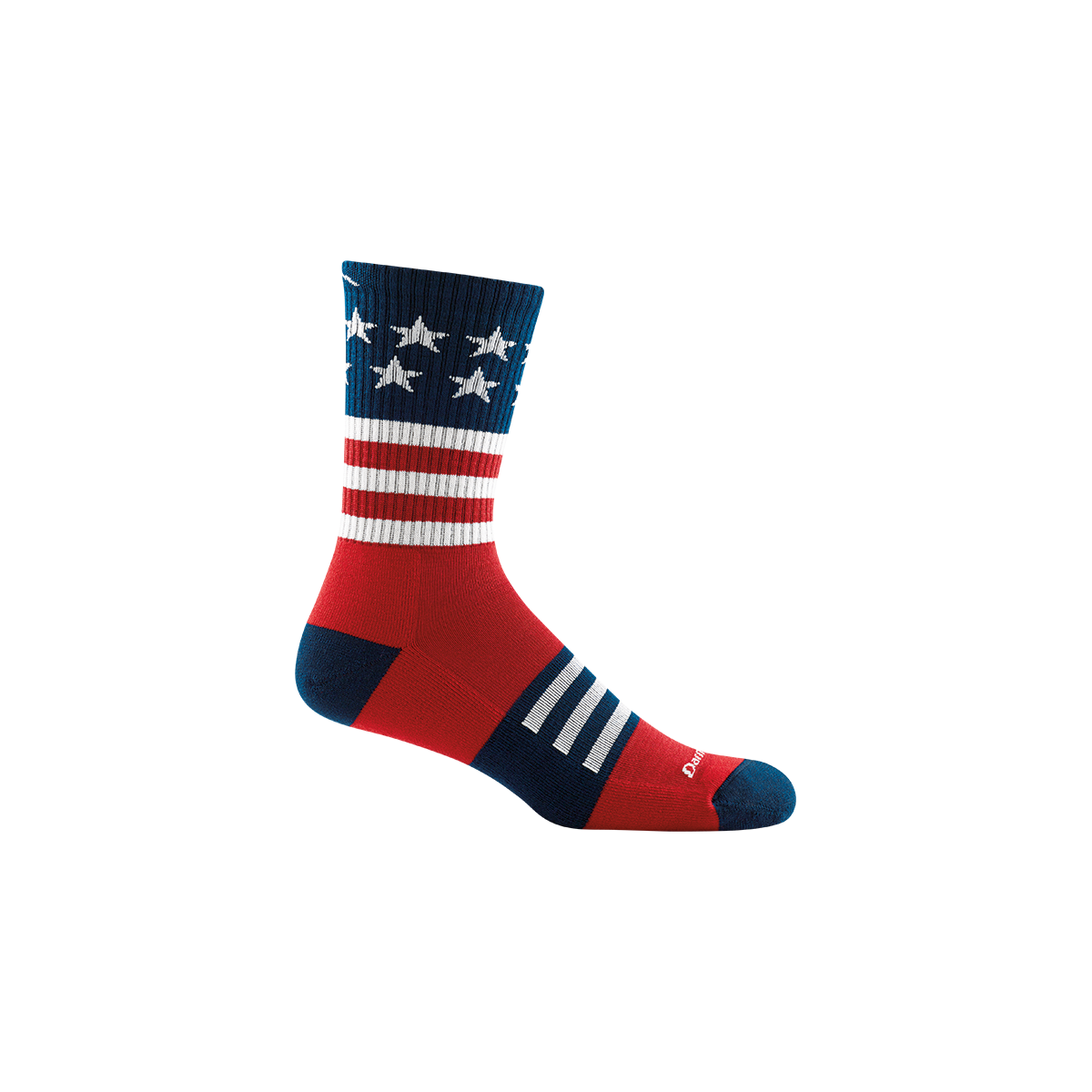 Darn Tough Captain Stripe Lightweight Crew Socks- Mens