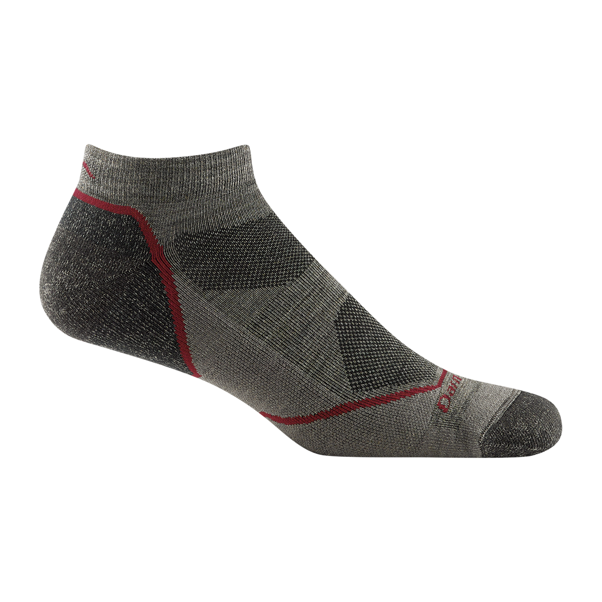 Darn Tough Light Hiker No-Show Lightweight Socks - Mens