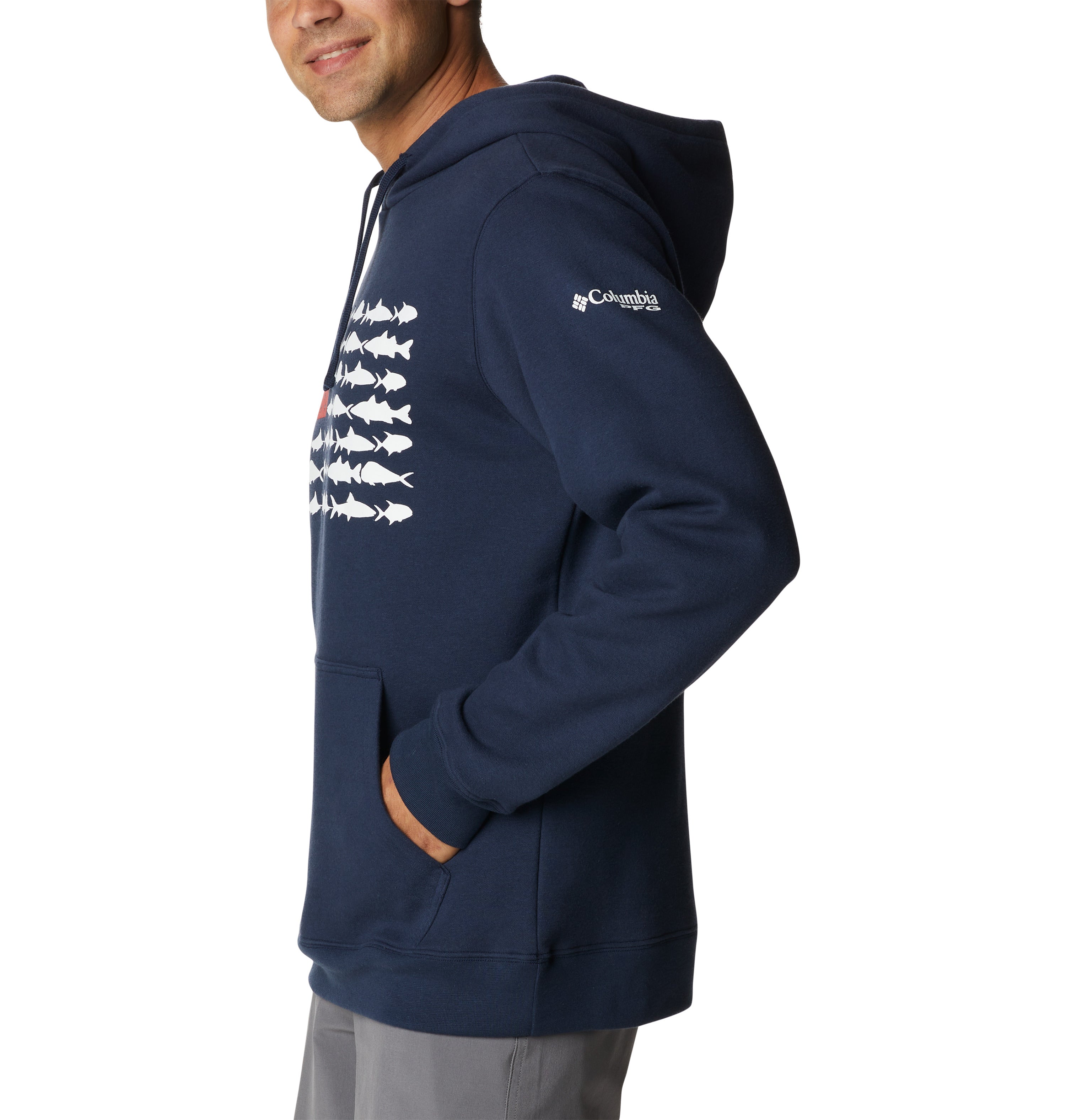 Columbia PFG™ Fish Flag II Hoodie - Mens