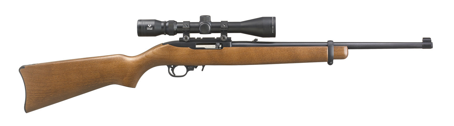 Ruger 10/22 Scoped Carbine - Hardwood