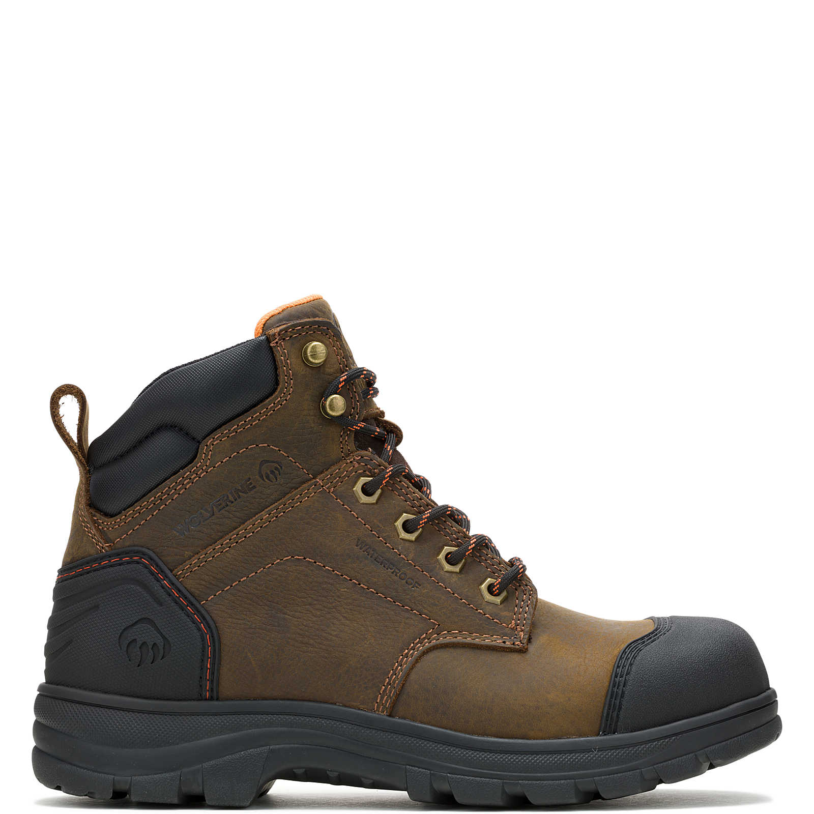 Wolverine Carlsbad Cap-Toe 6" Steel Toe - Wide - Mens