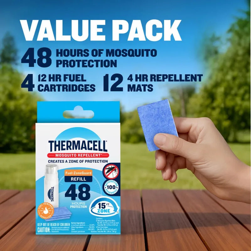 Thermacell Fuel-ZoneGuard Insect Repellent Refill