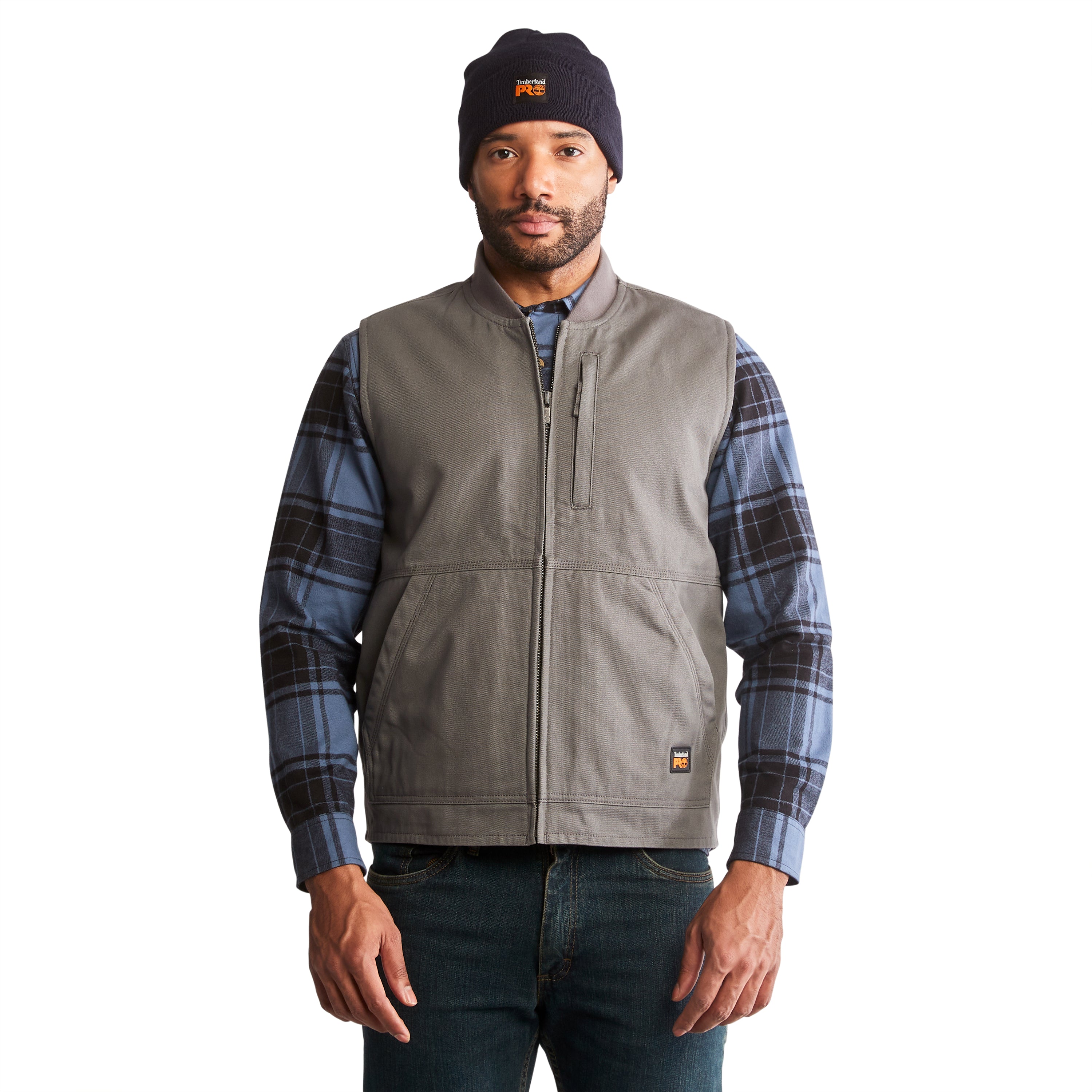 Timberland Gritman Lined Canvas Vest - Mens