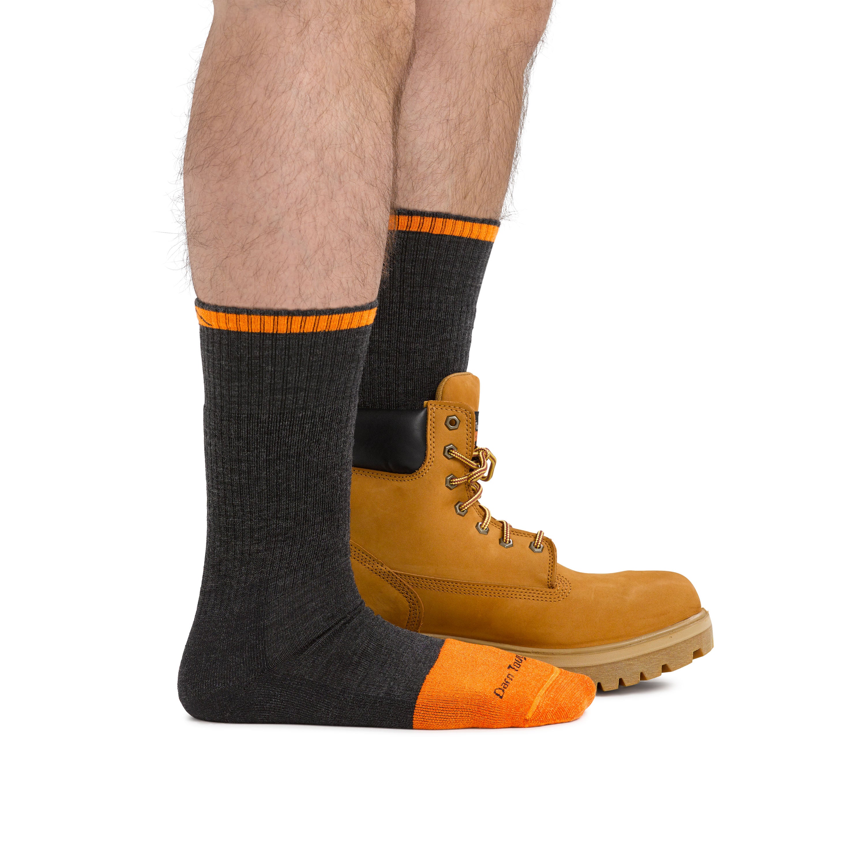 Darn Tough Steely Boot Midweight Socks - Mens