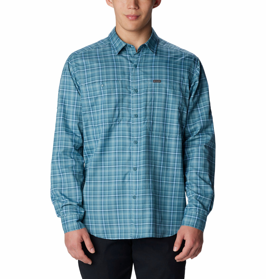 Columbia Silver Ridge Utility Lite Plaid Button Up - Mens