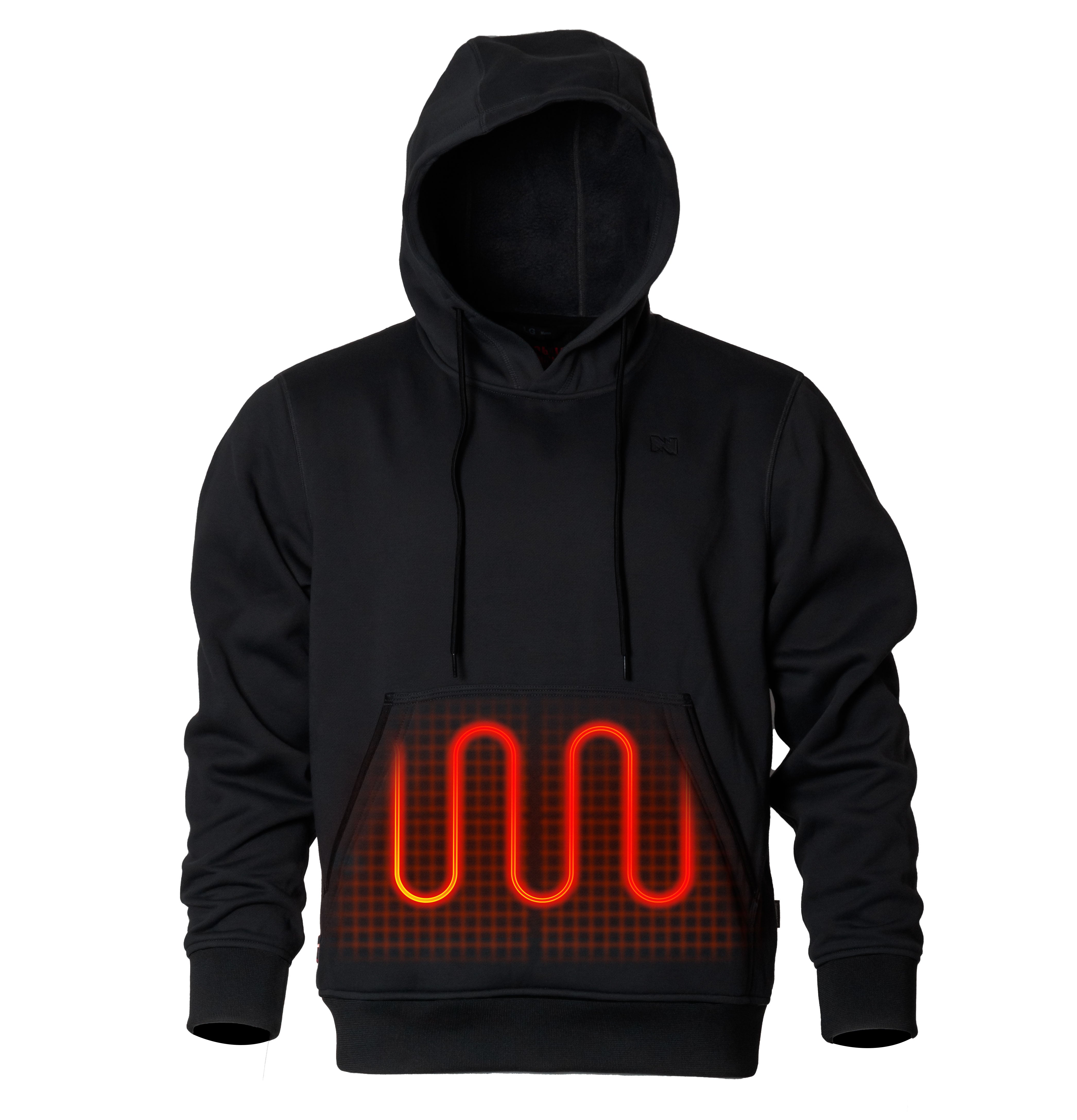 Mobile Warming Heated Hoodie with Built-In Handwarmer- Mens