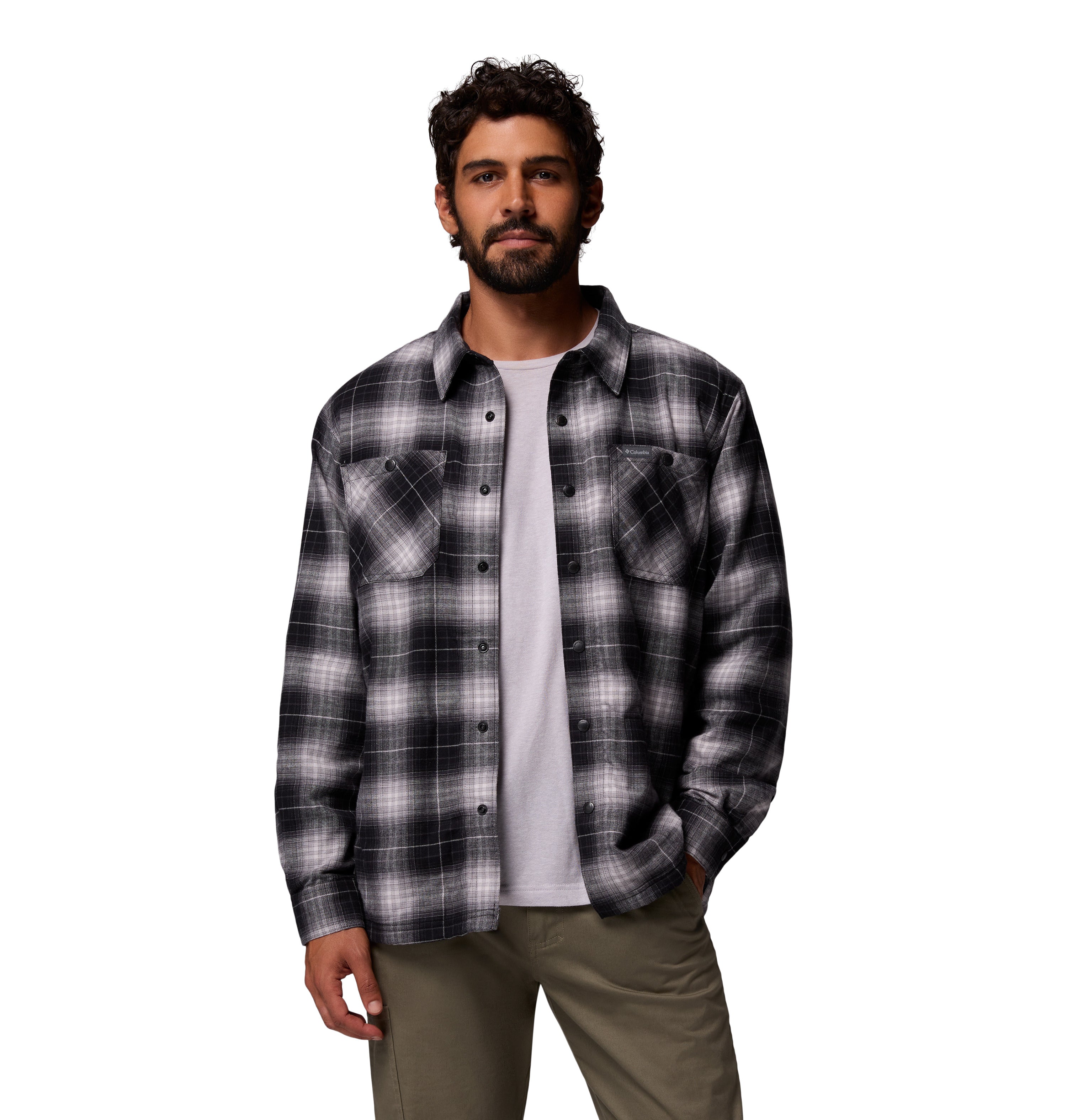 Columbia Cornell Woods™ Fleece Lined Shirt Jacket - Mens