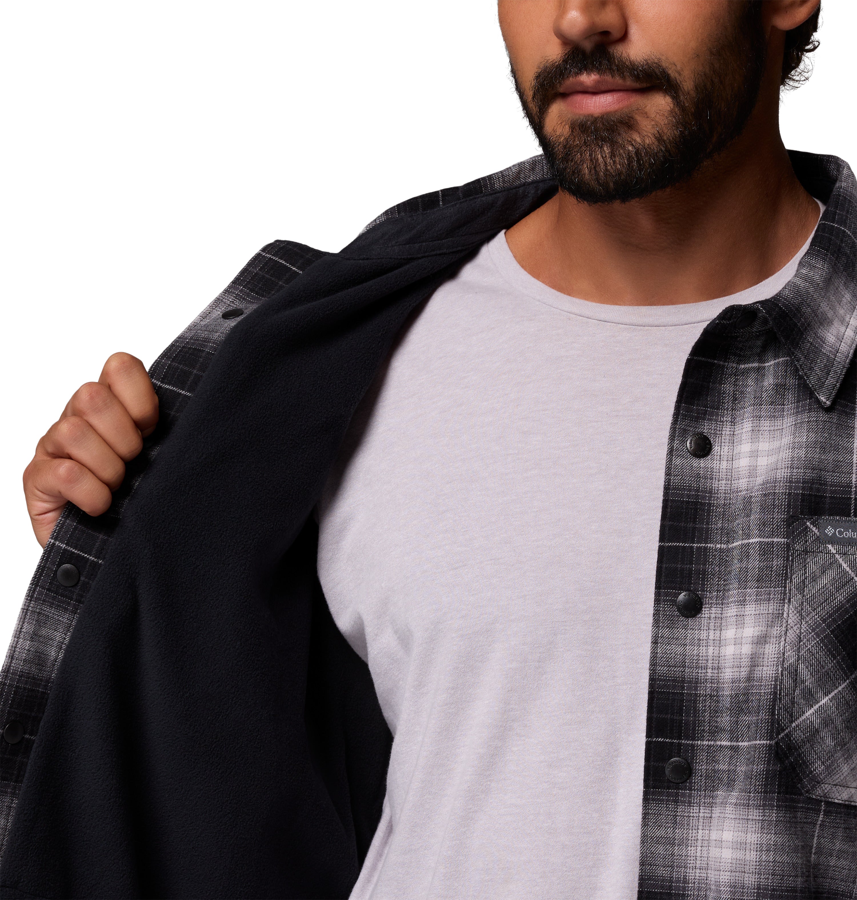 Columbia Cornell Woods™ Fleece Lined Shirt Jacket - Mens